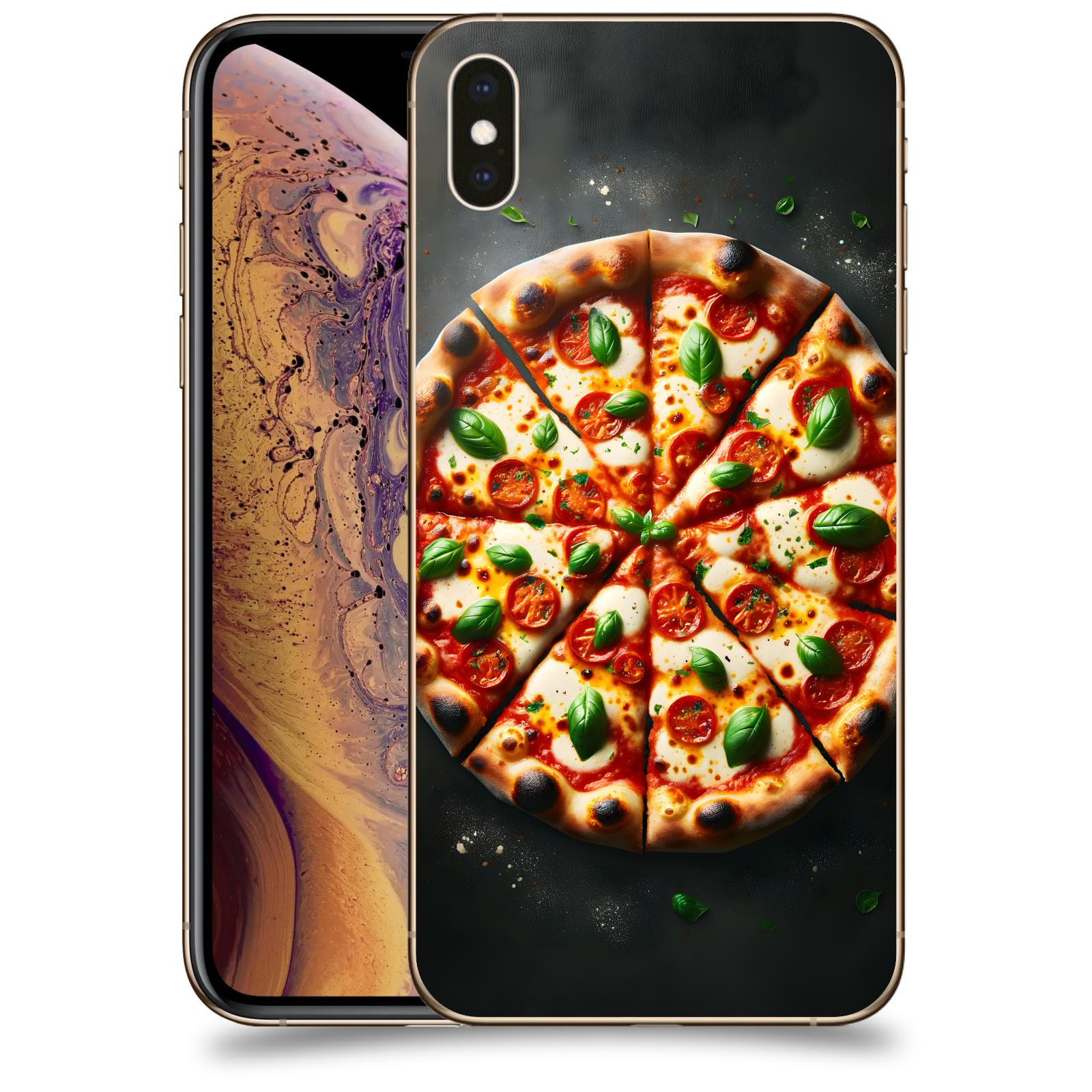 ACOVER Kryt na mobil Apple iPhone XS Max - Pizza