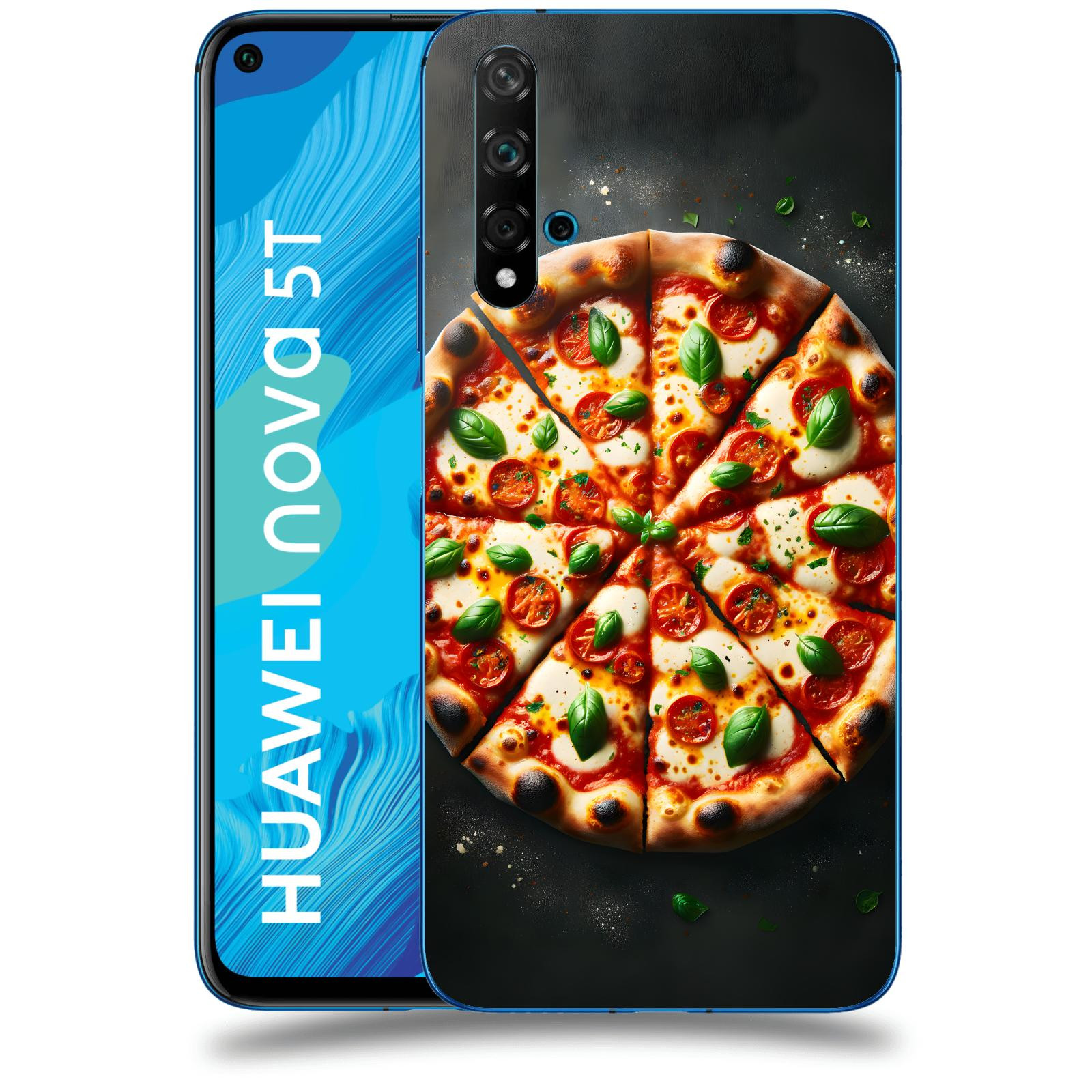 ACOVER Kryt na mobil Huawei Nova 5T - Pizza