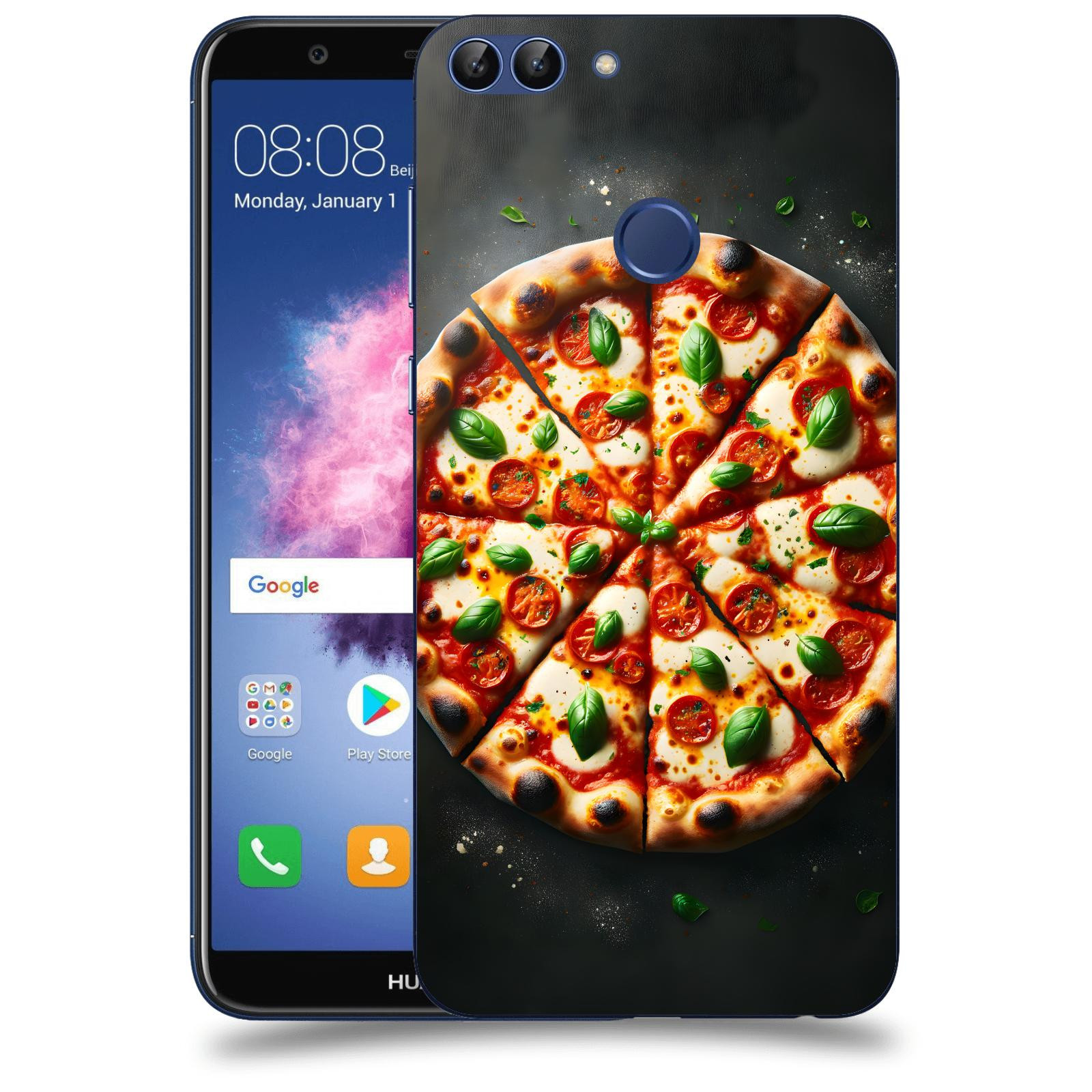 ACOVER Kryt na mobil Huawei P Smart - Pizza