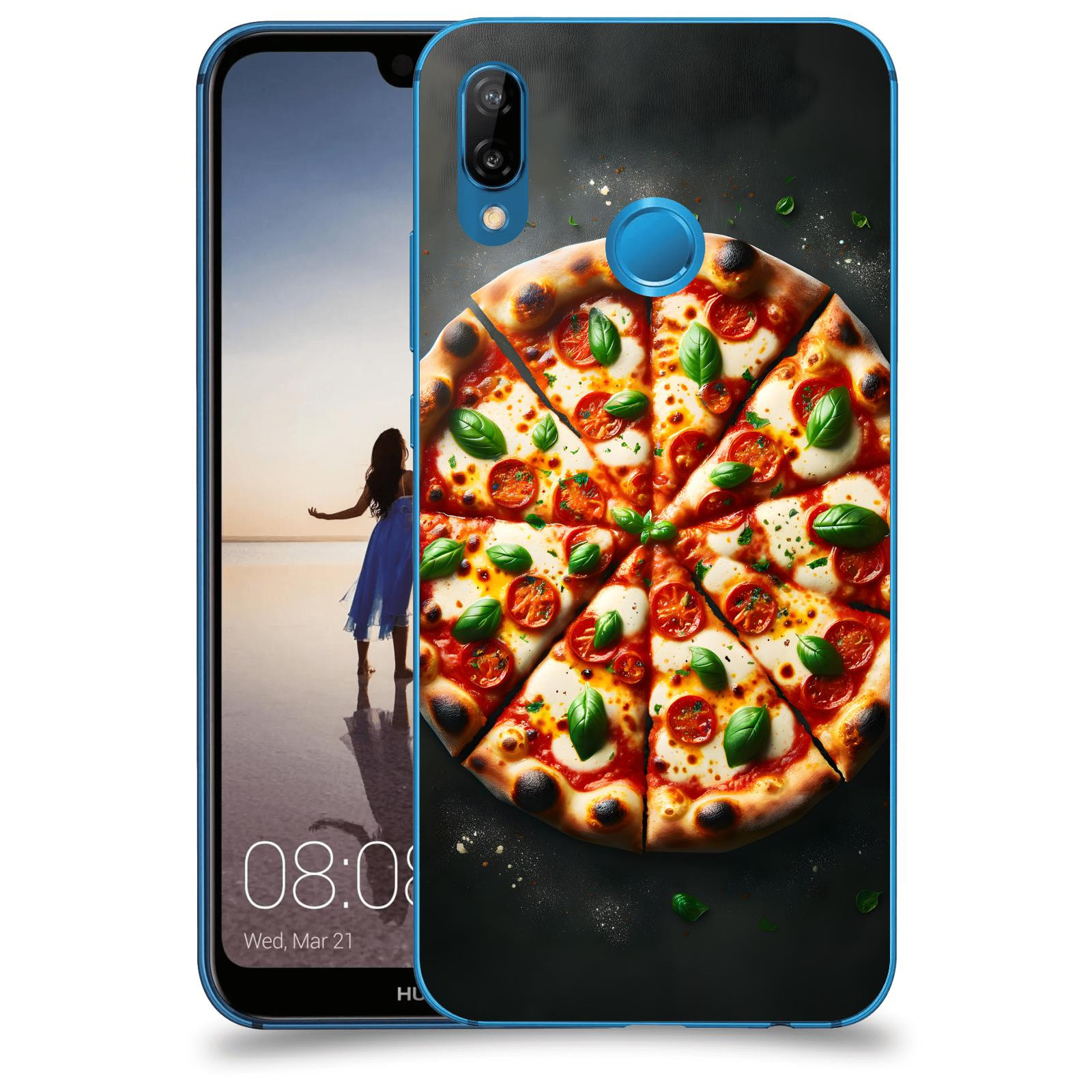 ACOVER Kryt na mobil Huawei P20 Lite - Pizza