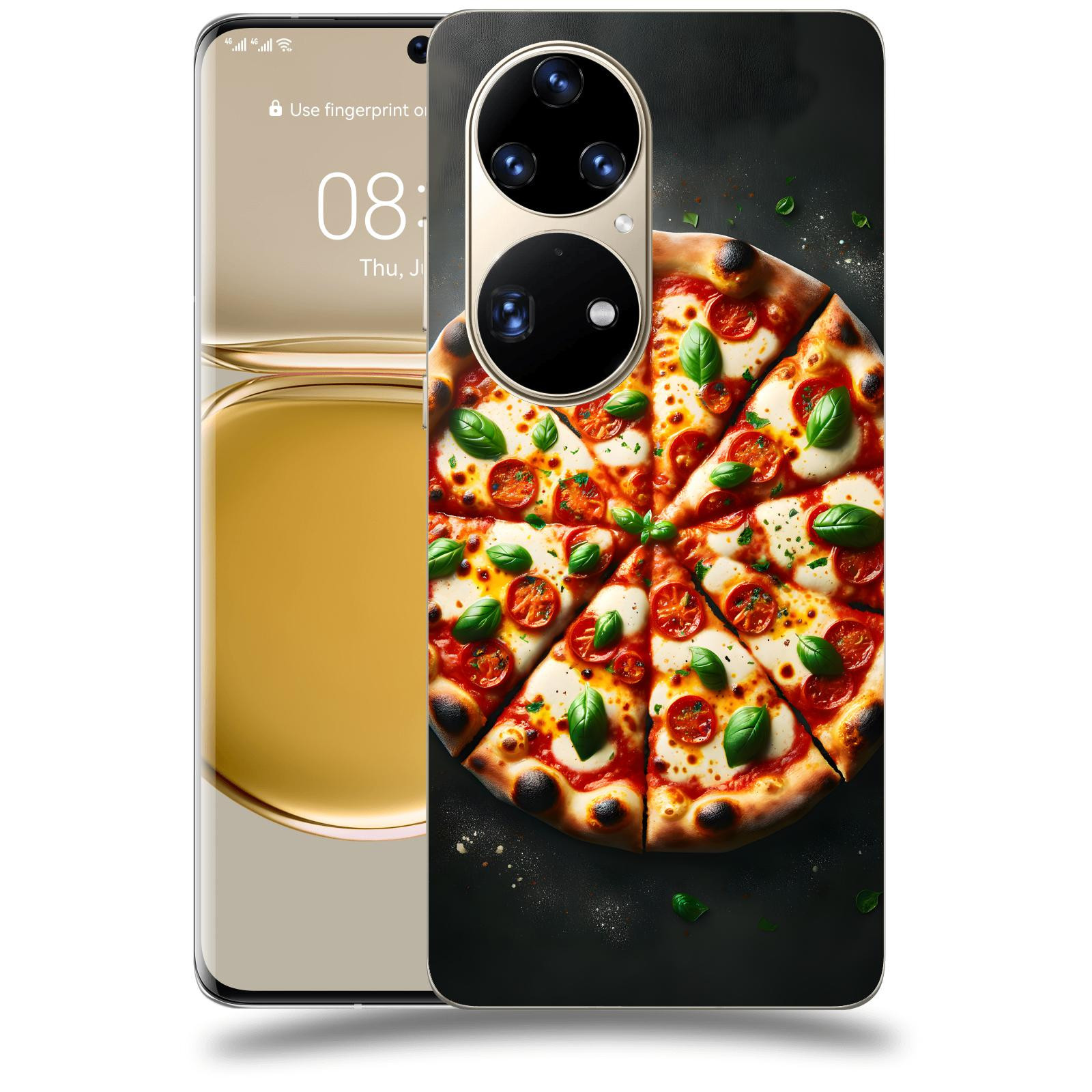 ACOVER Kryt na mobil Huawei P50 - Pizza