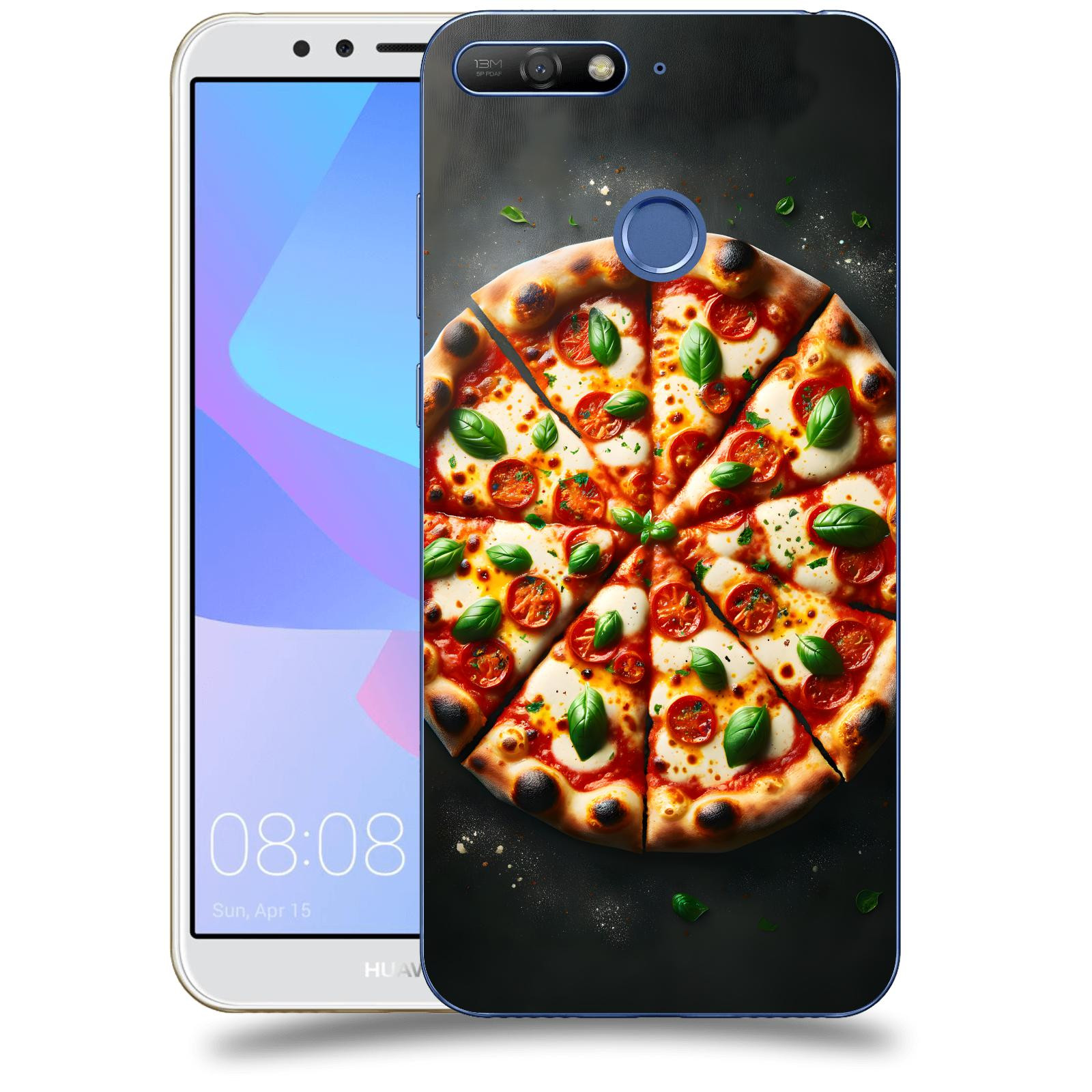 ACOVER Kryt na mobil Huawei Y6 Prime 2018 - Pizza