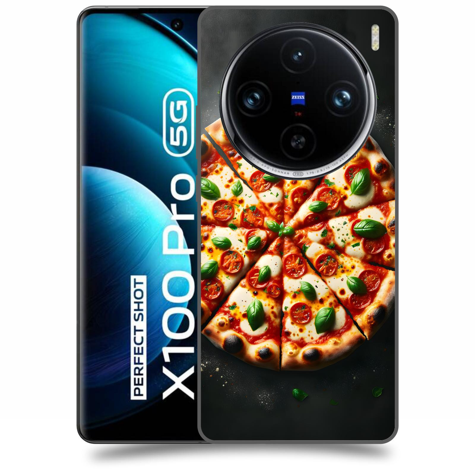 ACOVER Kryt na mobil Vivo X100 Pro 5G - Pizza