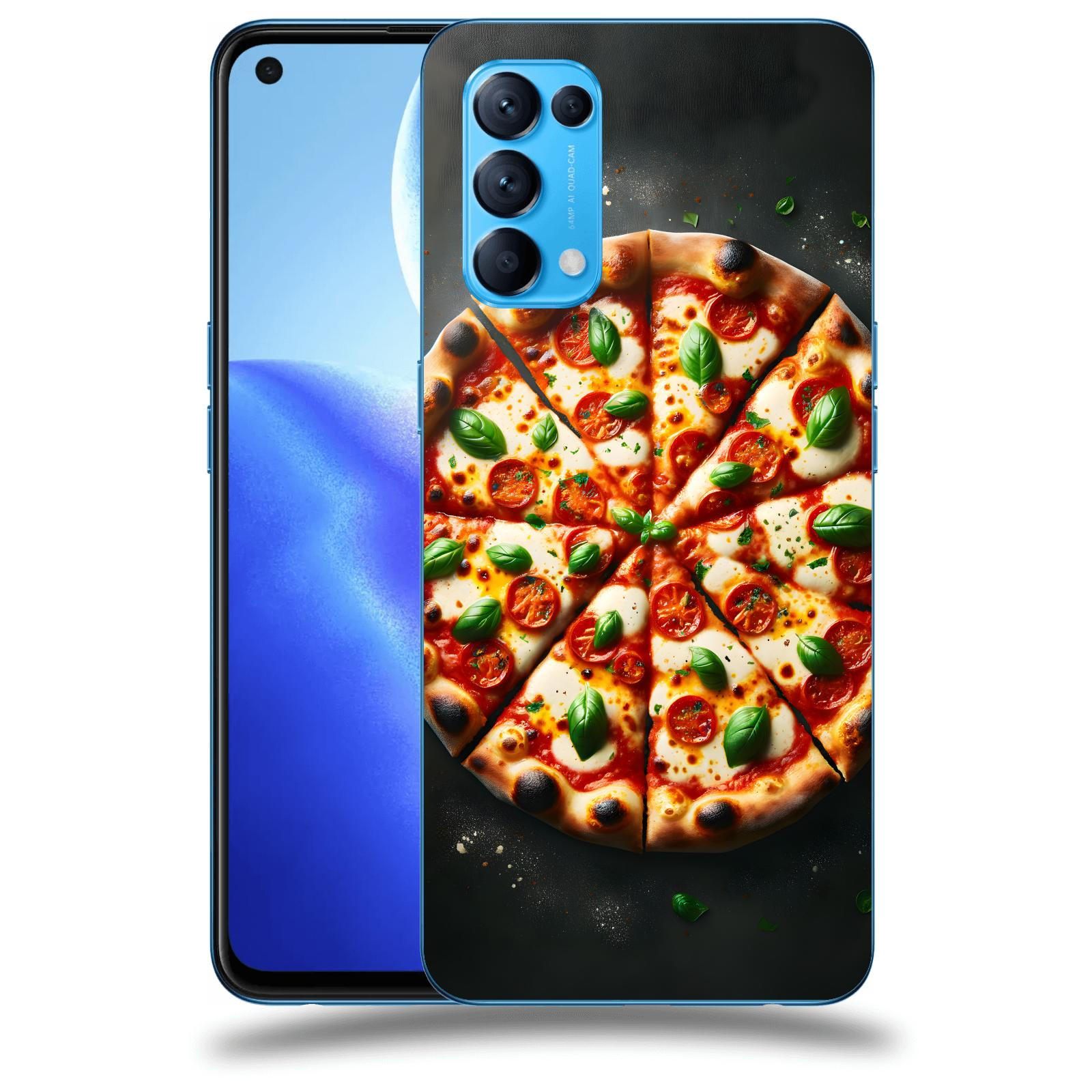 ACOVER Kryt na mobil OPPO Reno 5 5G - Pizza