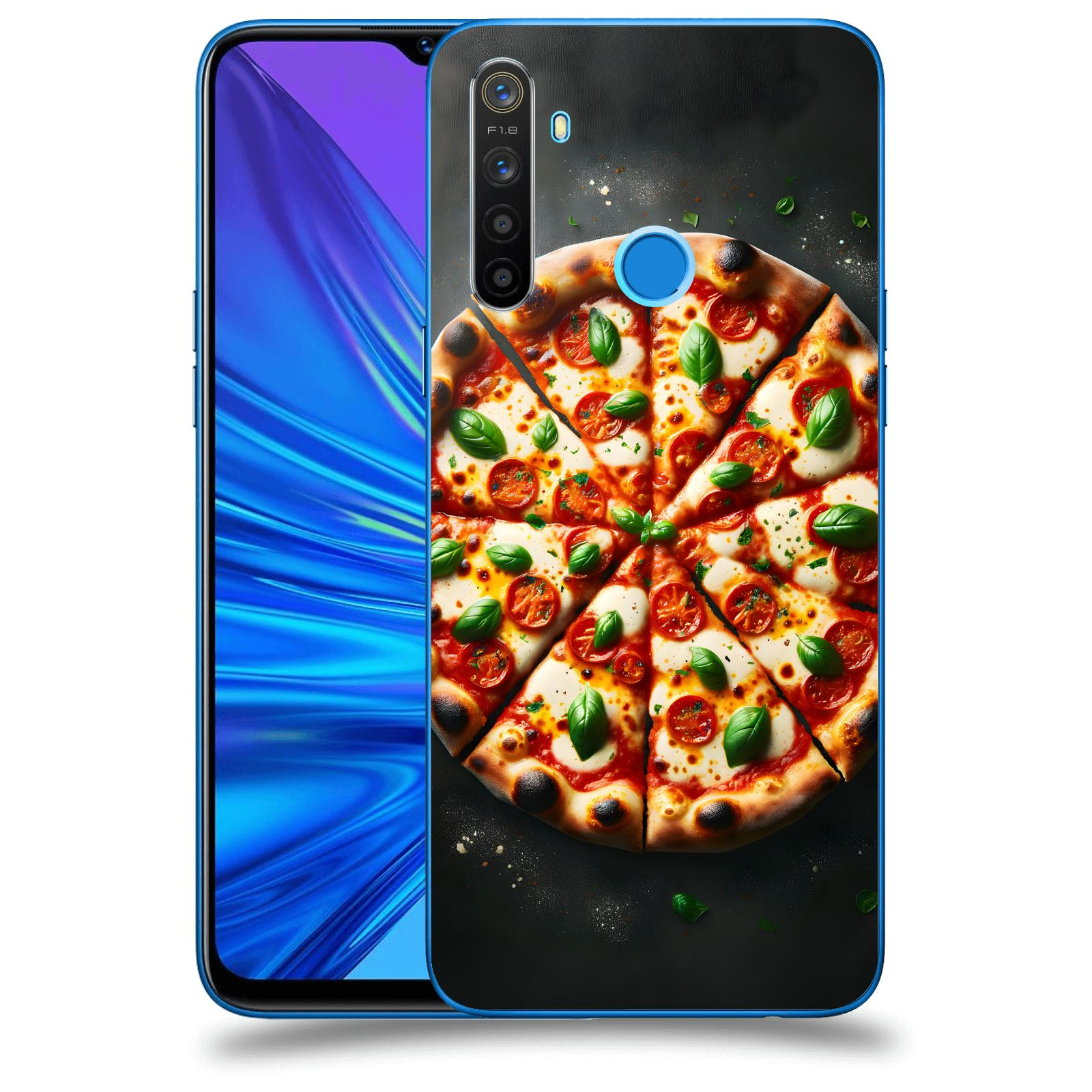 ACOVER Kryt na mobil Realme 5 - Pizza