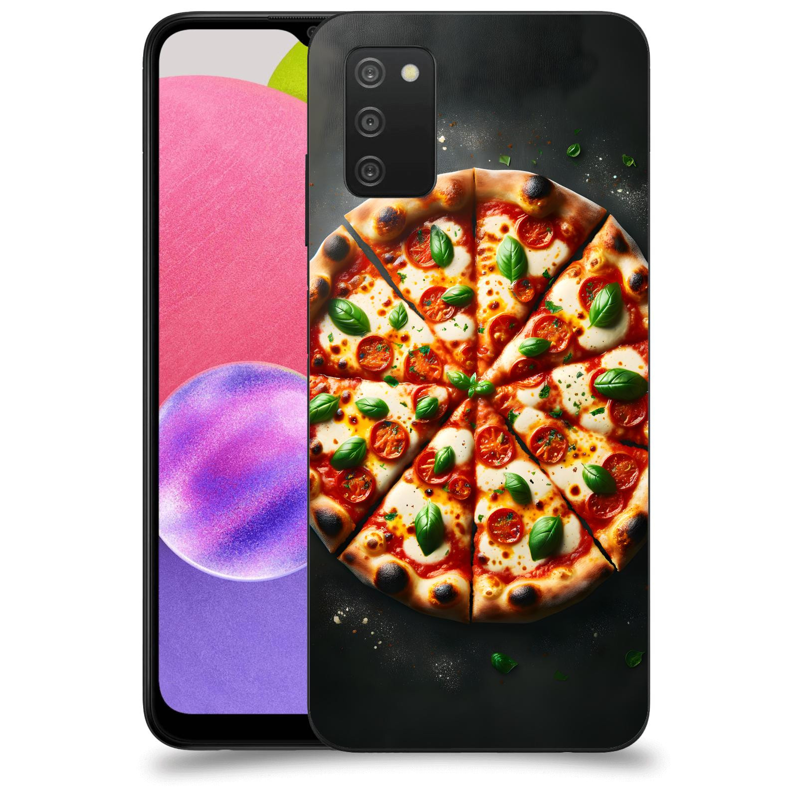 ACOVER Kryt na mobil Samsung Galaxy A03s A037G - Pizza