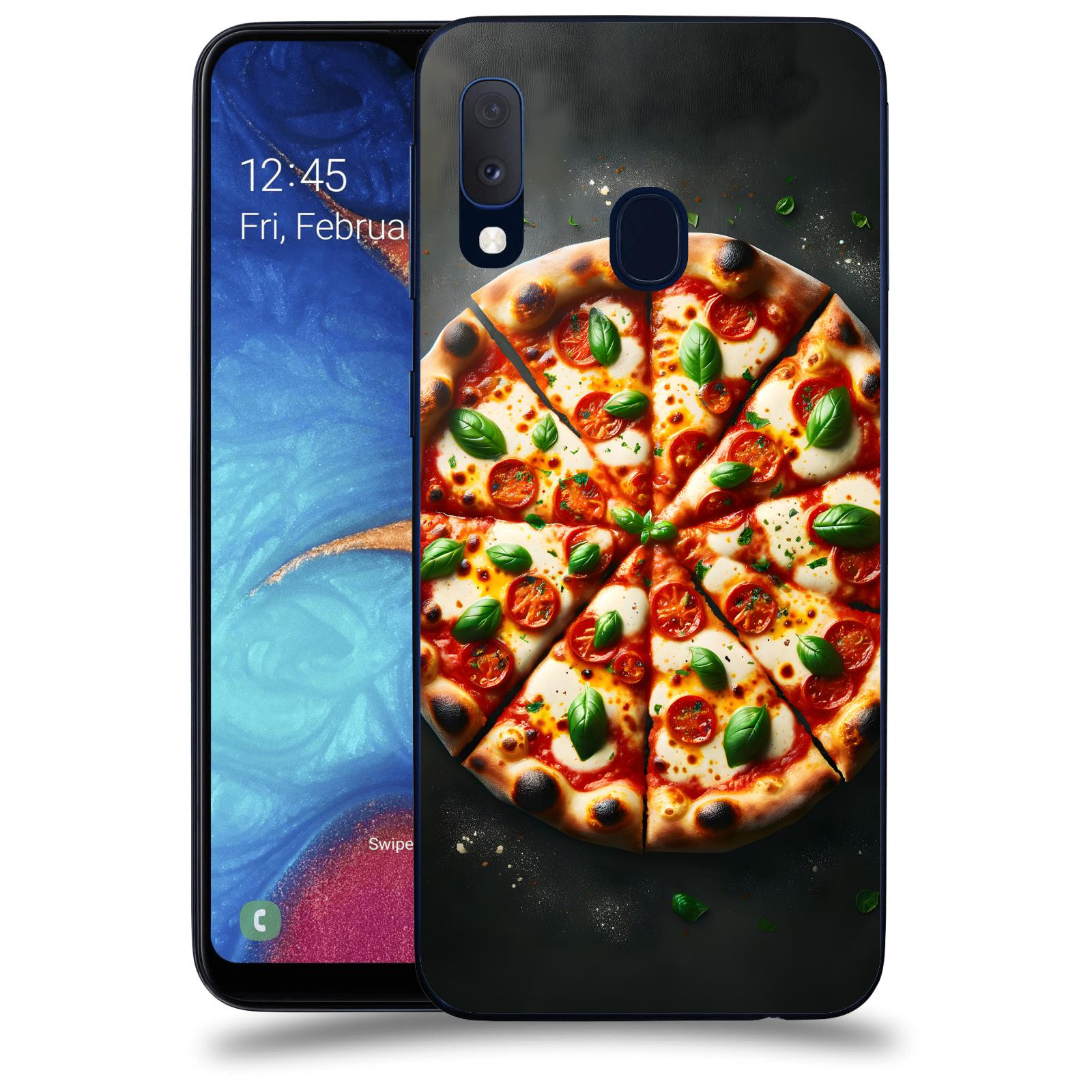 ACOVER Kryt na mobil Samsung Galaxy A20e A202F - Pizza