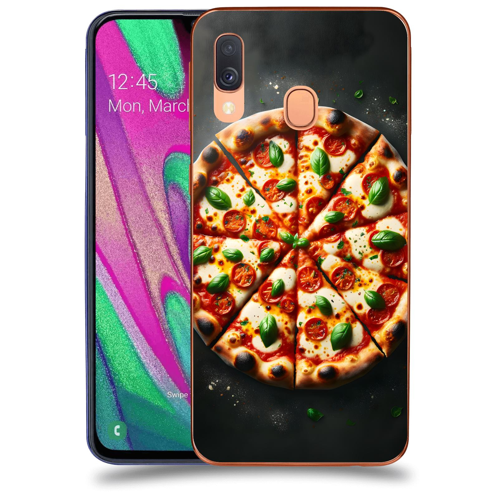 ACOVER Kryt na mobil Samsung Galaxy A40 A405F - Pizza