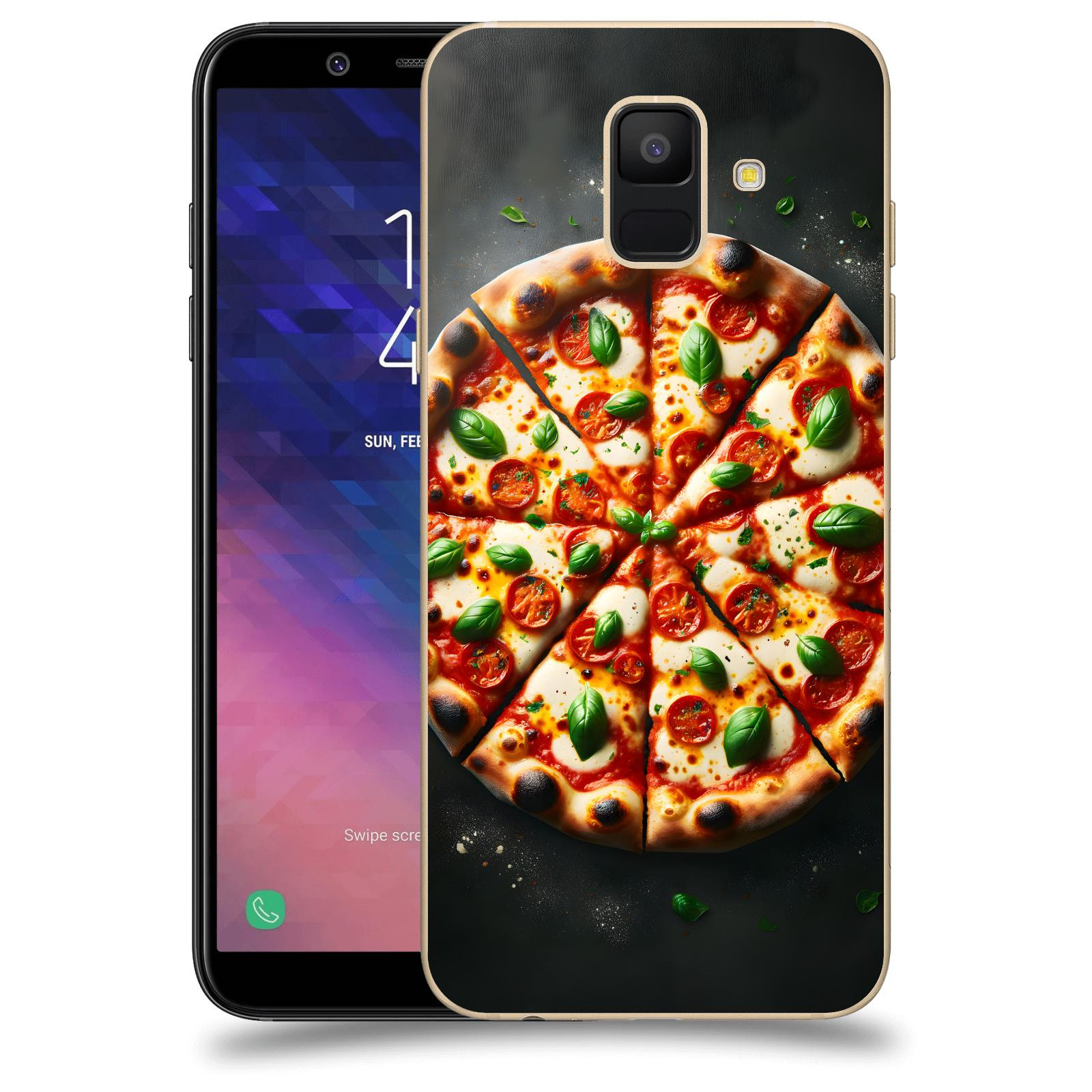 ACOVER Kryt na mobil Samsung Galaxy A6 A600F - Pizza
