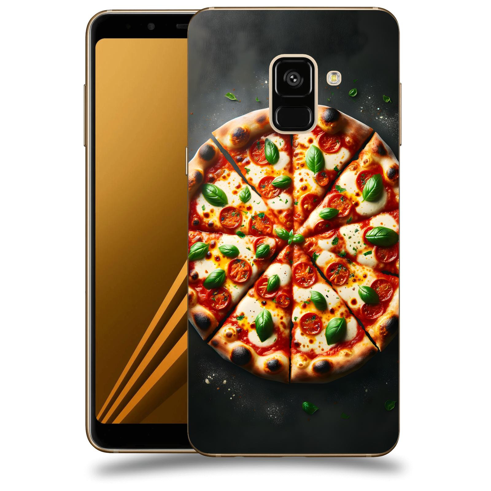 ACOVER Kryt na mobil Samsung Galaxy A8 2018 A530F - Pizza