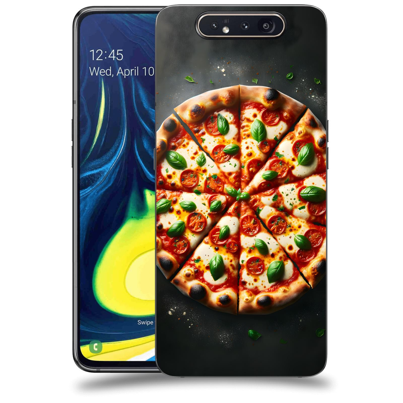 ACOVER Kryt na mobil Samsung Galaxy A80 A805F - Pizza