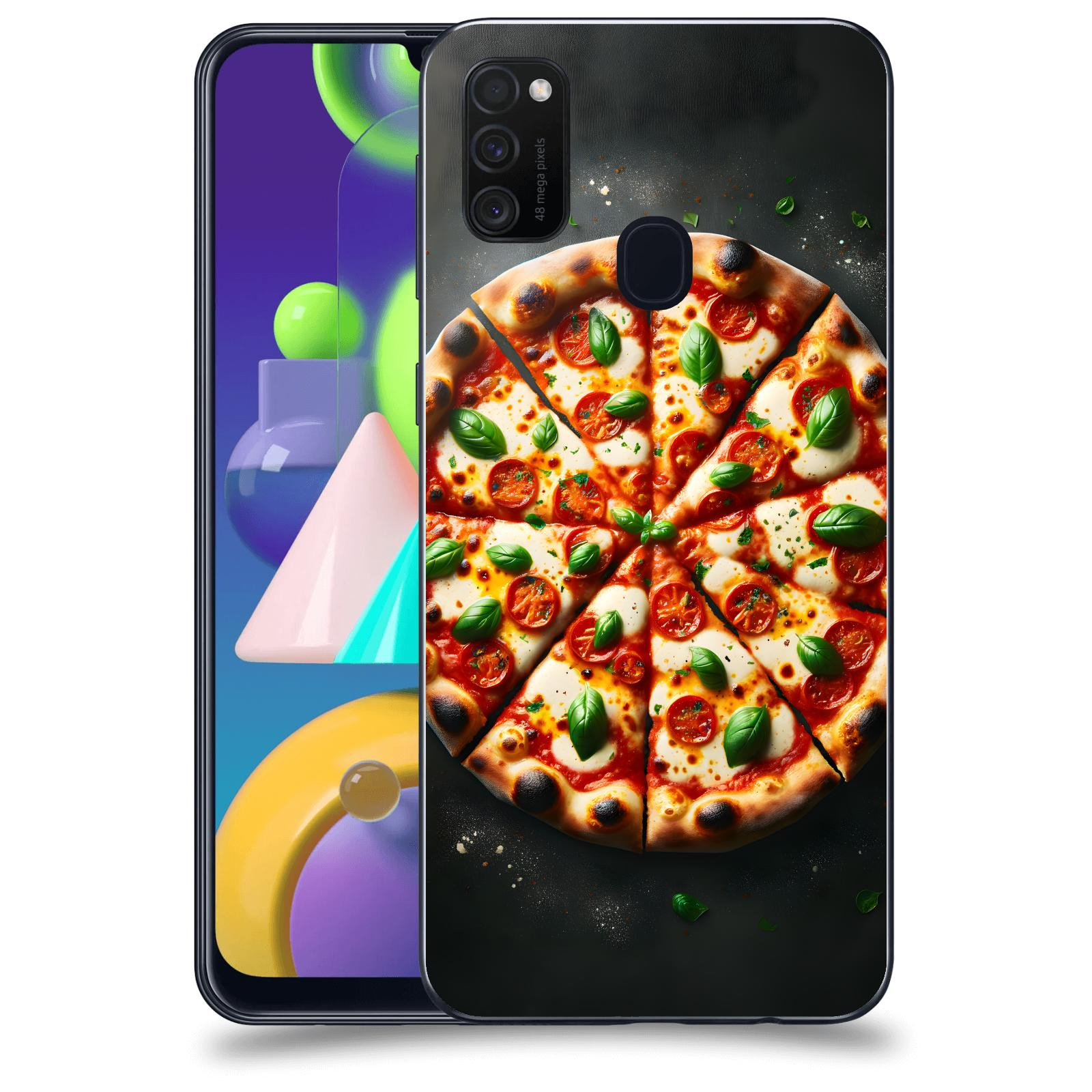 ACOVER Kryt na mobil Samsung Galaxy M21 M215F - Pizza