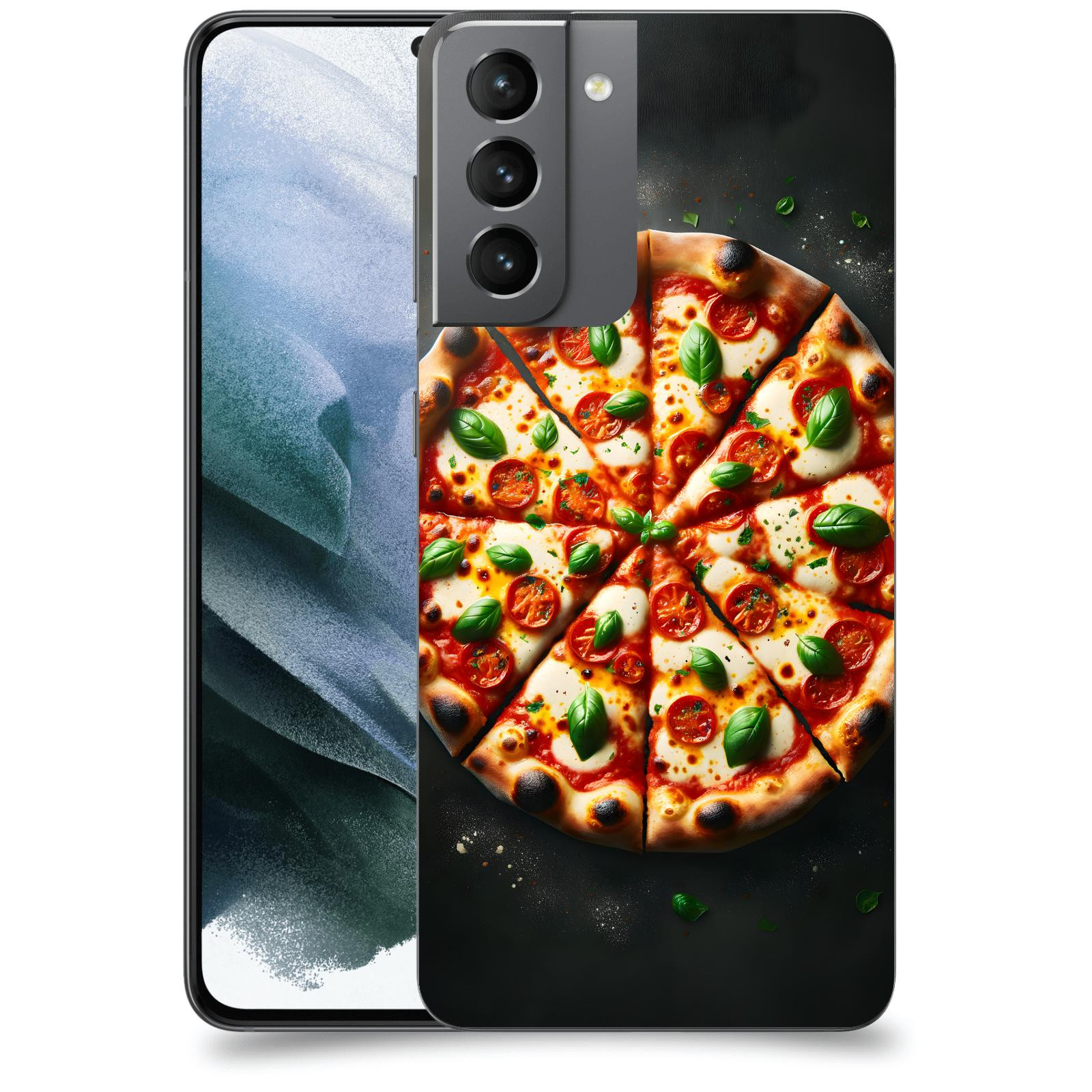 ACOVER Kryt na mobil Samsung Galaxy S21 G991B - Pizza