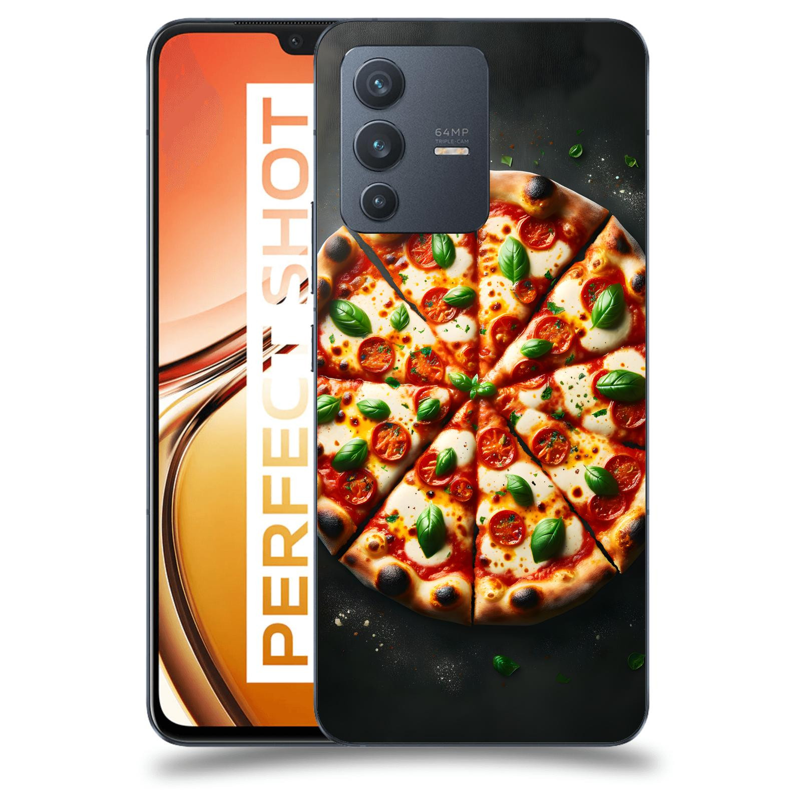 ACOVER Kryt na mobil Vivo V23 5G - Pizza