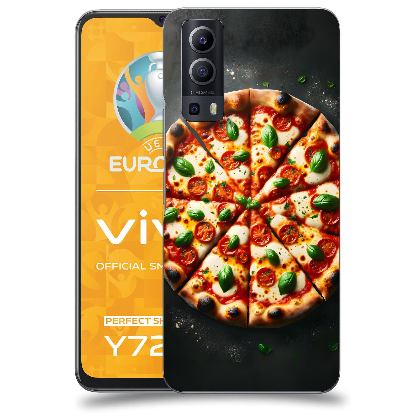 ACOVER Kryt na mobil Vivo Y72 5G - Pizza