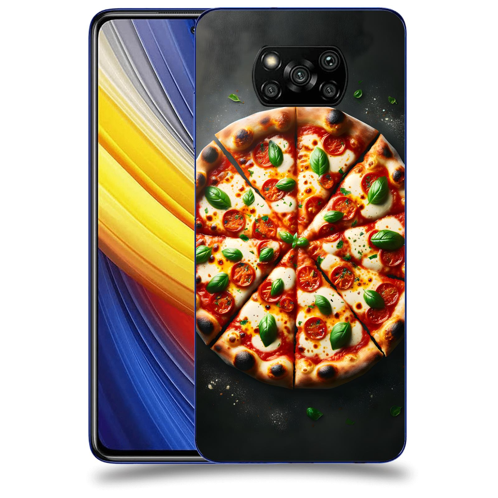 ACOVER Kryt na mobil Xiaomi Poco X3 Pro - Pizza