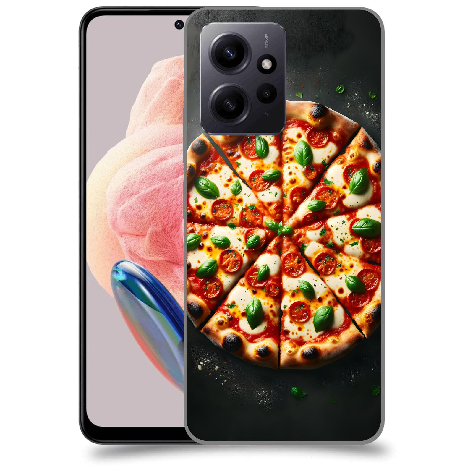 ACOVER Kryt na mobil Xiaomi Redmi Note 12 4G - Pizza