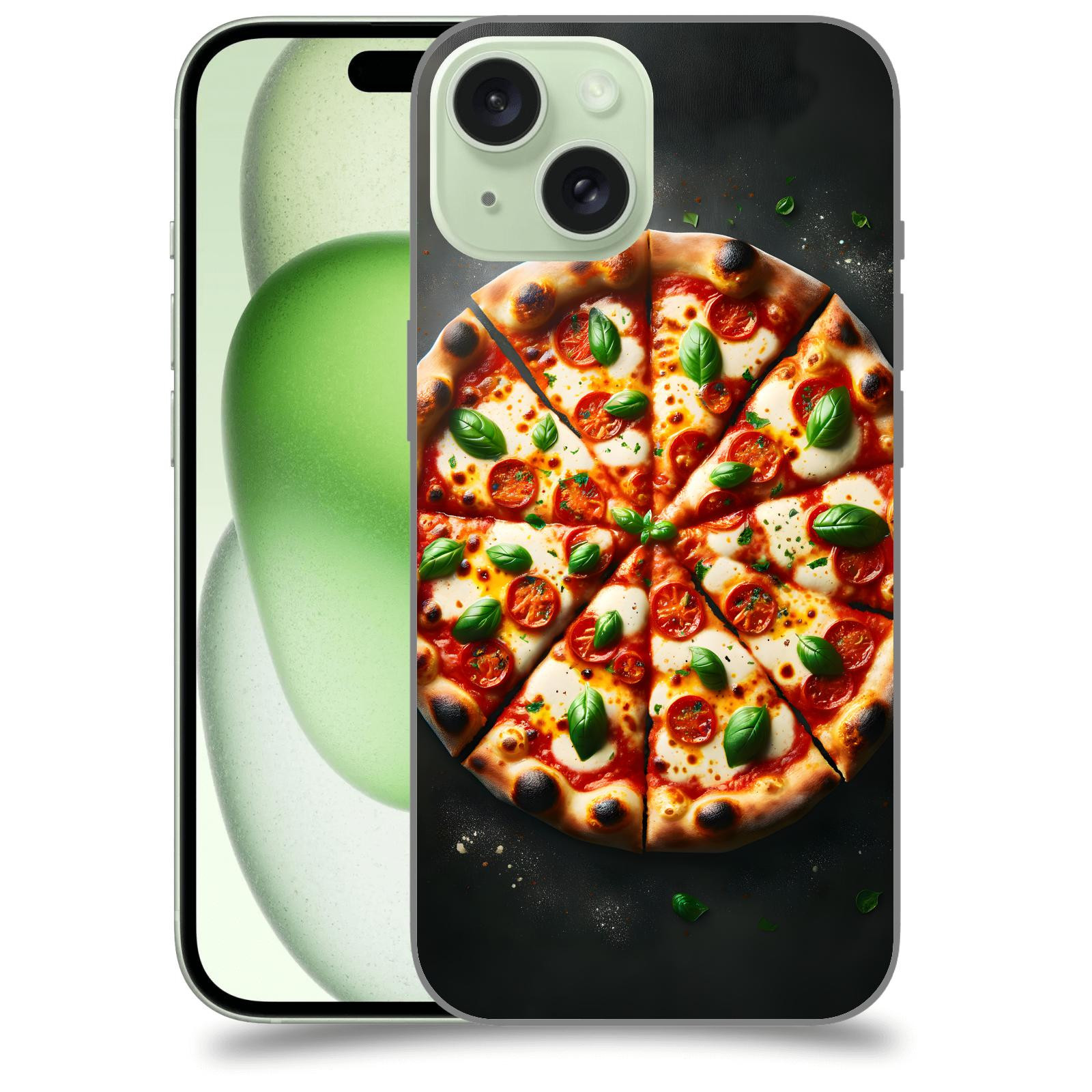 ACOVER Kryt na mobil Apple iPhone 15 - Pizza