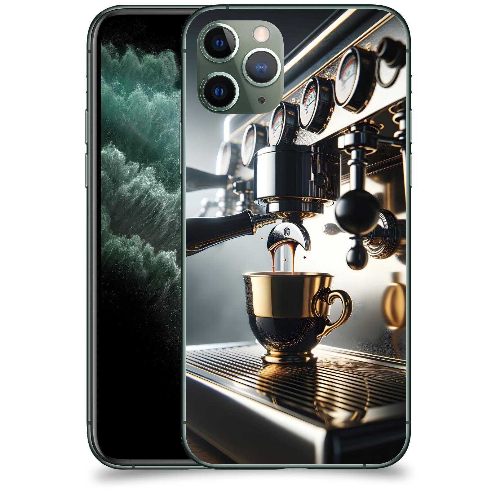 ACOVER Kryt na mobil Apple iPhone 11 Pro - Coffee maker