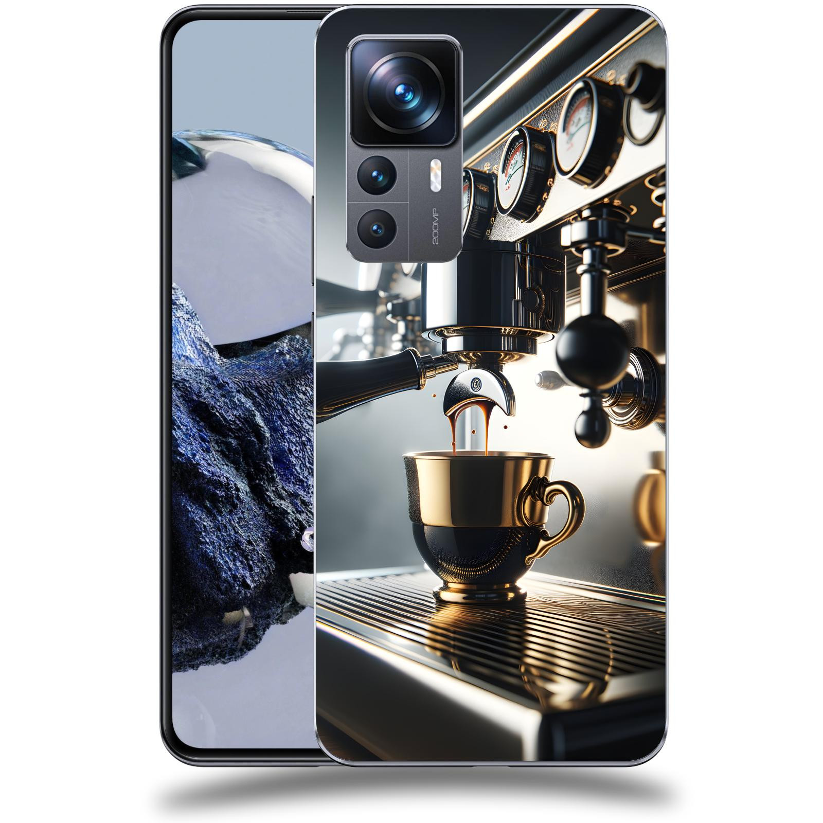 ACOVER Kryt na mobil Xiaomi 12T Pro - Coffee maker