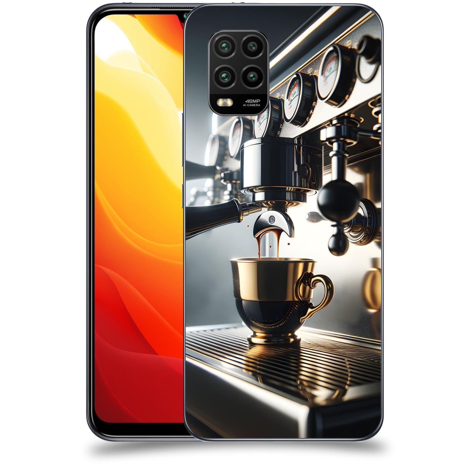 ACOVER Kryt na mobil Xiaomi Mi 10 Lite - Coffee maker