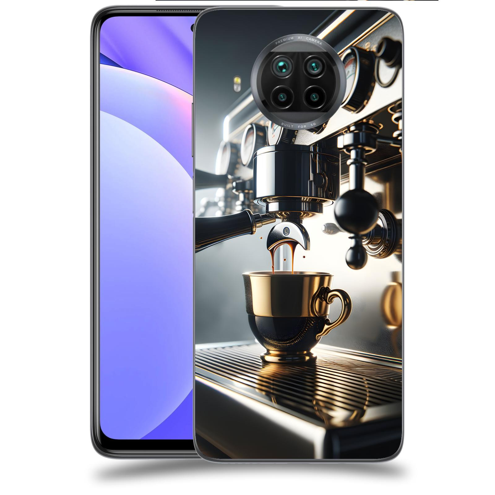 ACOVER Kryt na mobil Xiaomi Mi 10T Lite - Coffee maker
