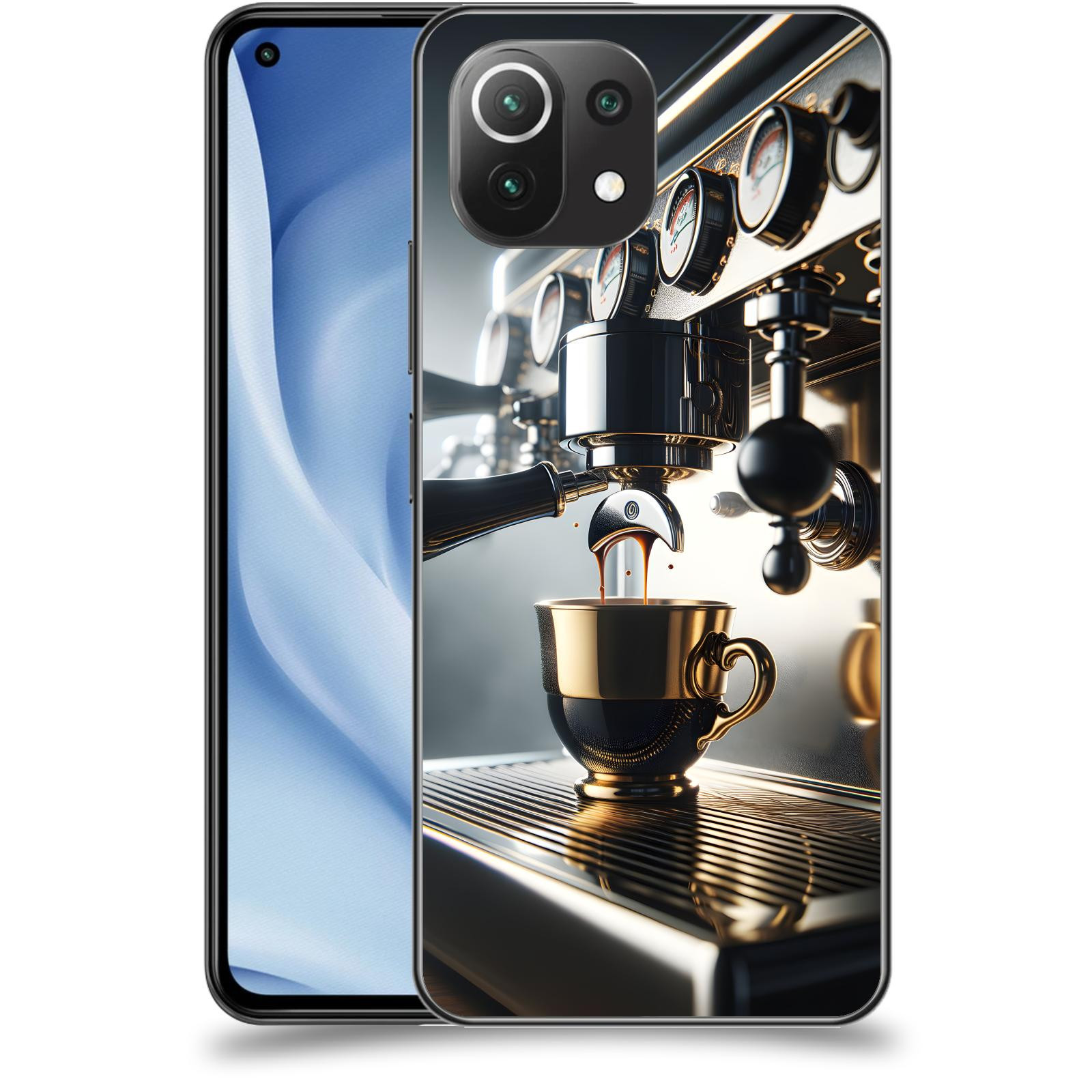 ACOVER Kryt na mobil Xiaomi Mi 11 Lite - Coffee maker