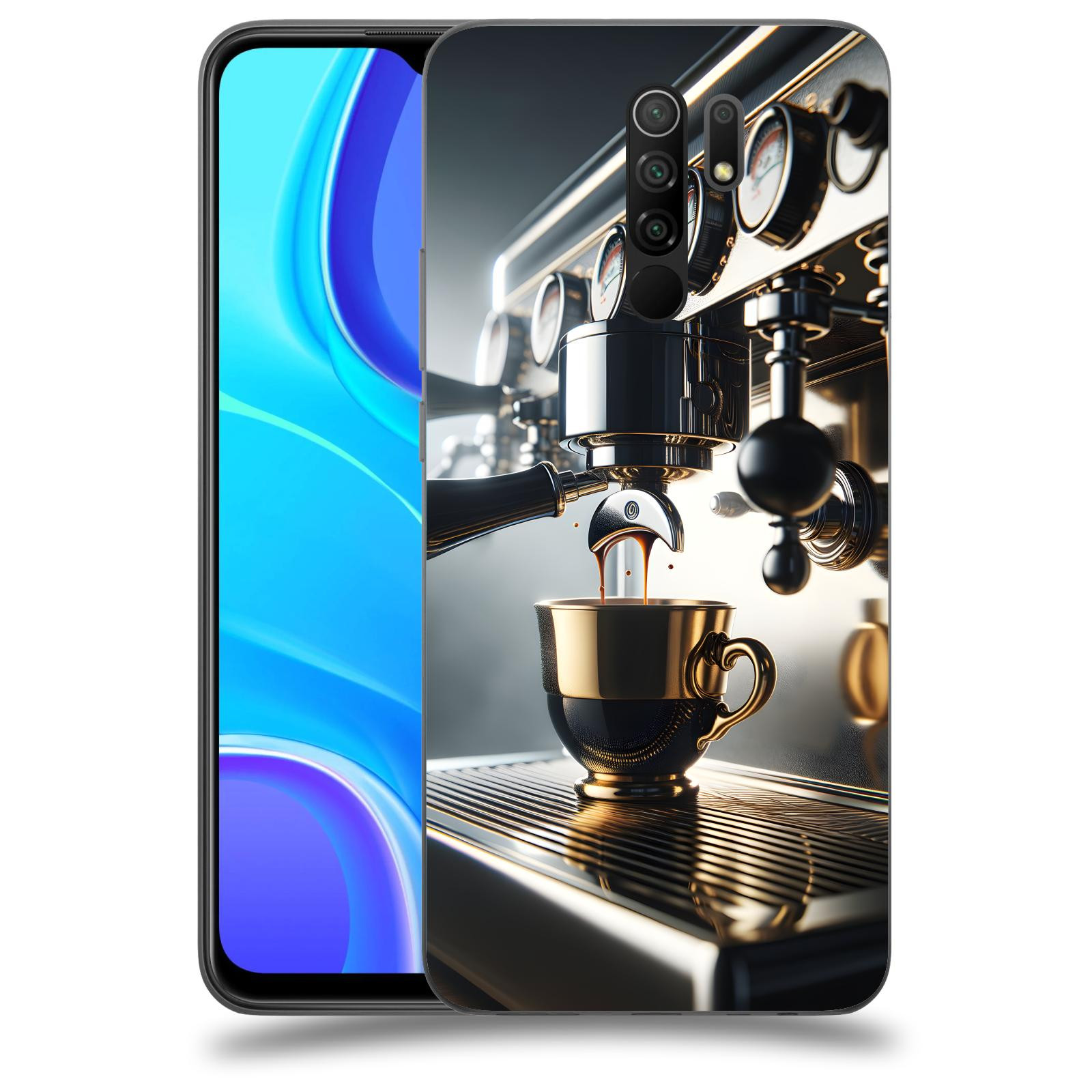 ACOVER Kryt na mobil Xiaomi Redmi 9 - Coffee maker
