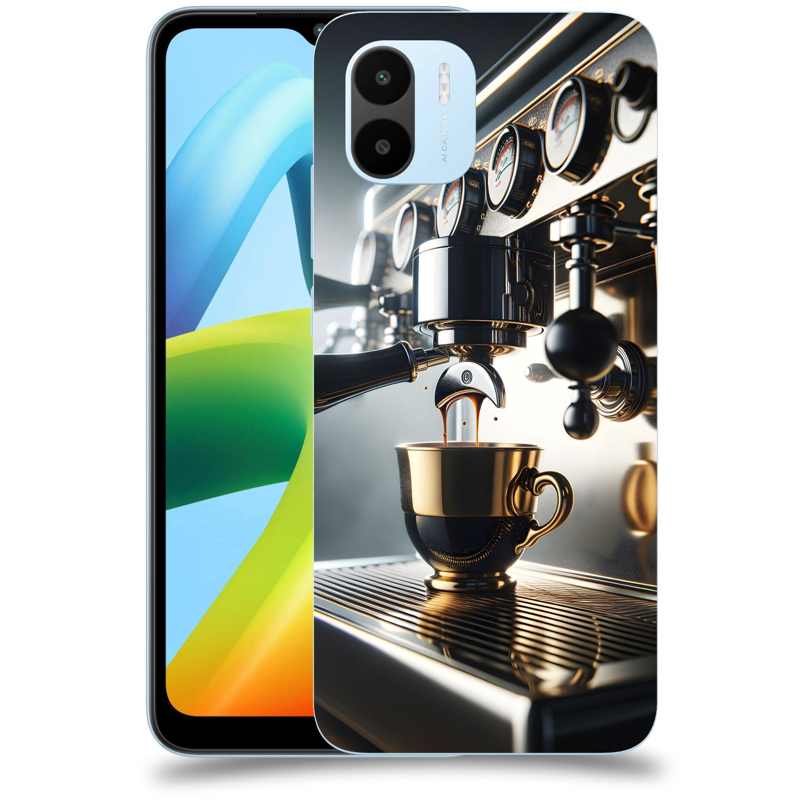 ACOVER Kryt na mobil Xiaomi Redmi A1 - Coffee maker