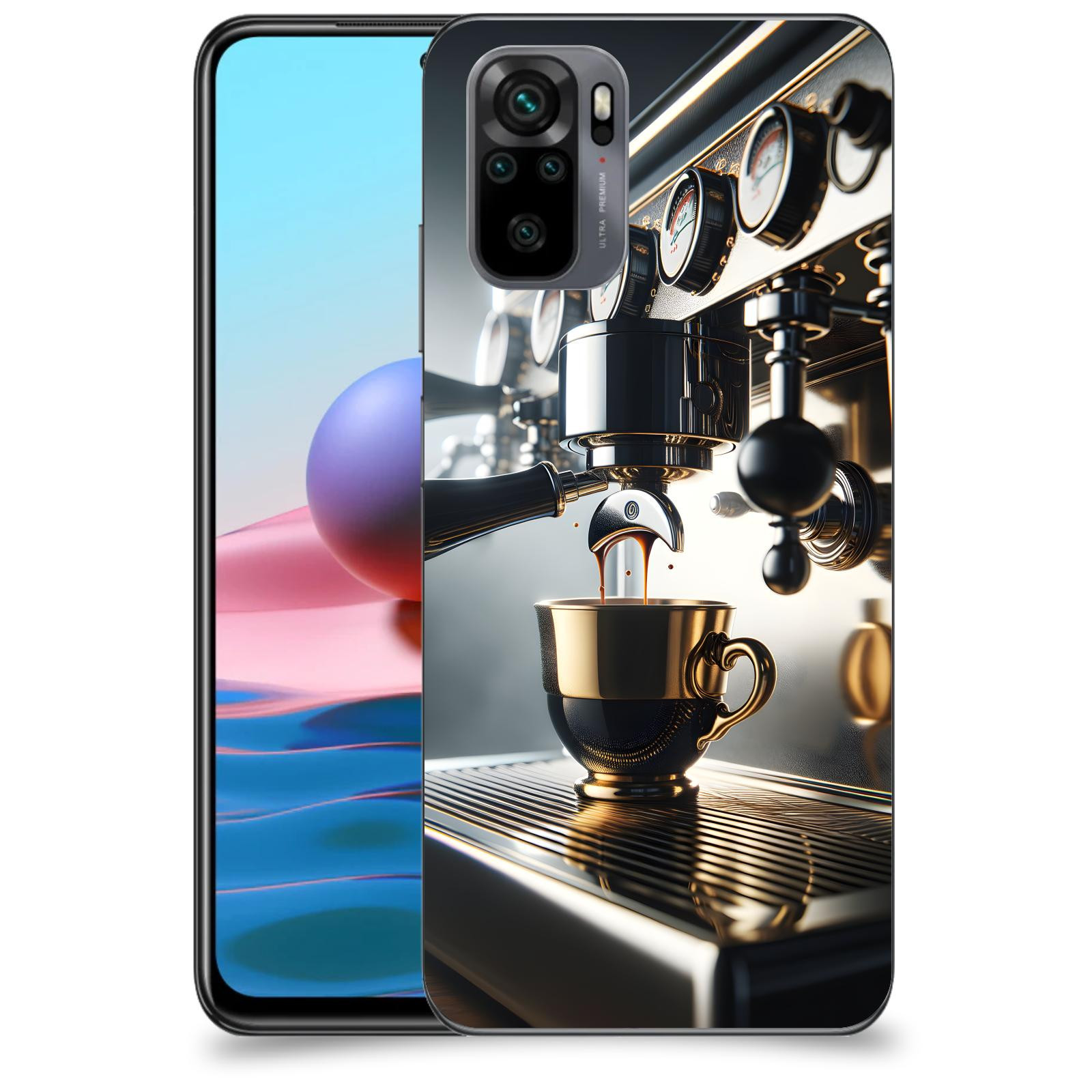 ACOVER Kryt na mobil Xiaomi Redmi Note 10 - Coffee maker