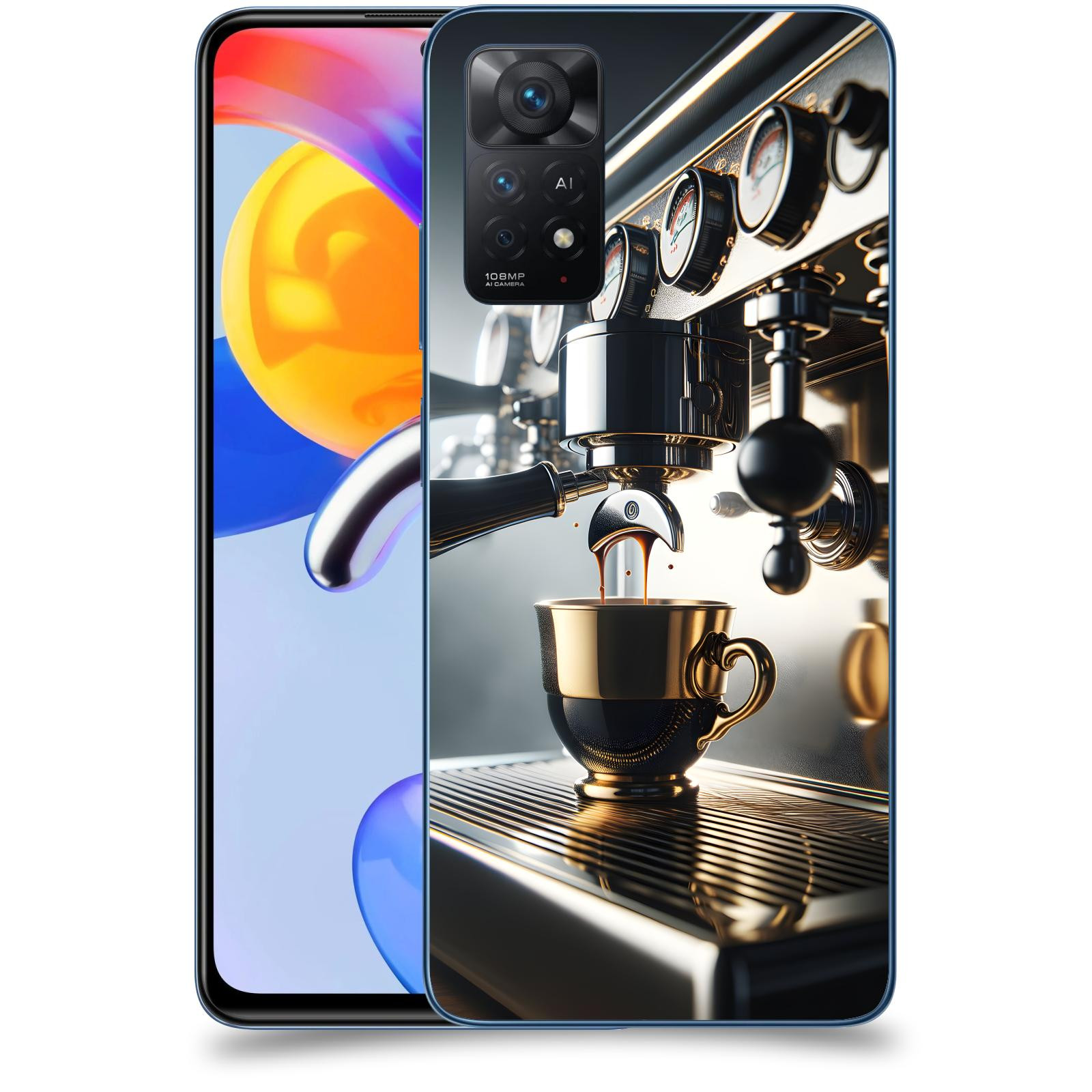 ACOVER Kryt na mobil Xiaomi Redmi Note 11 Pro 5G - Coffee maker