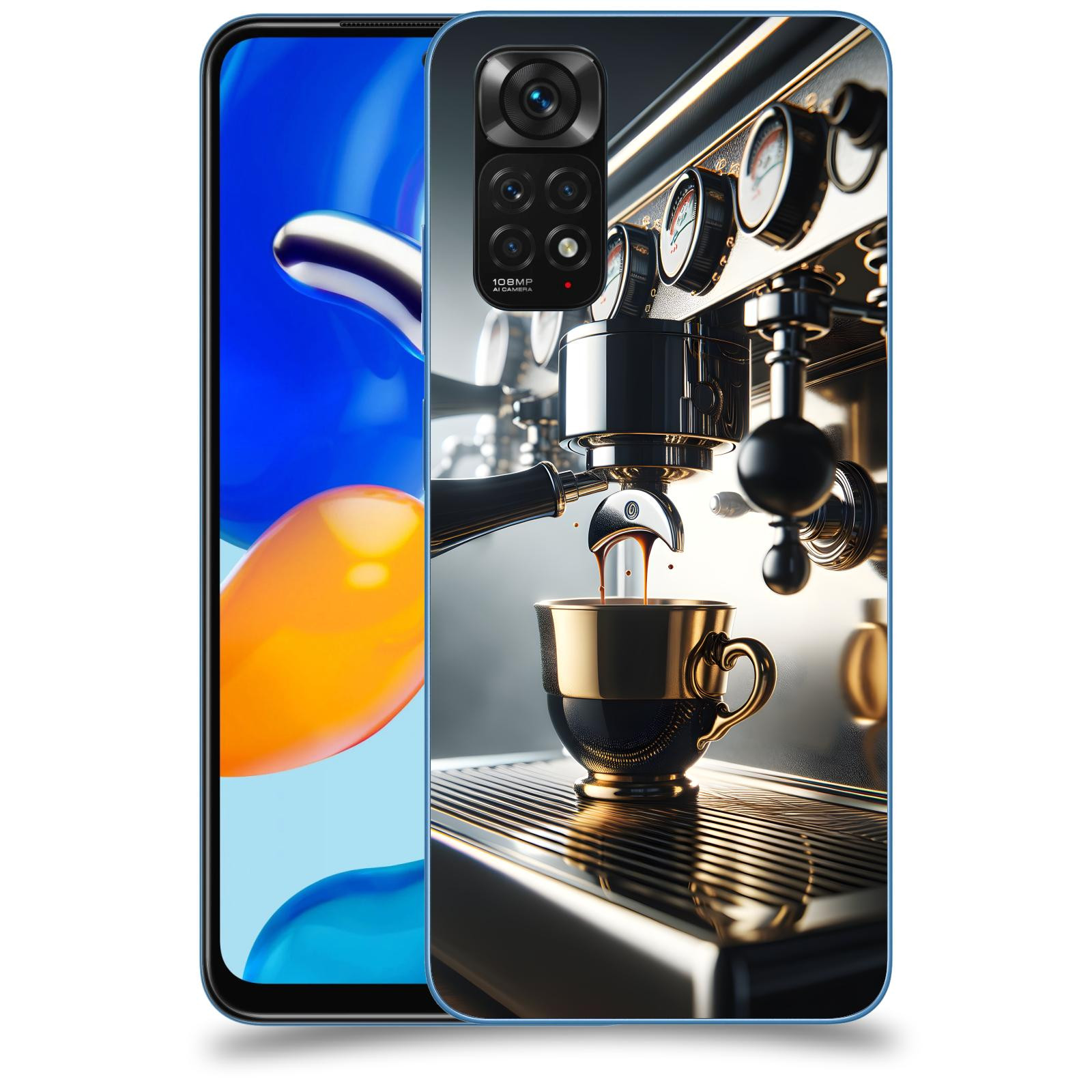 ACOVER Kryt na mobil Xiaomi Redmi Note 11S - Coffee maker
