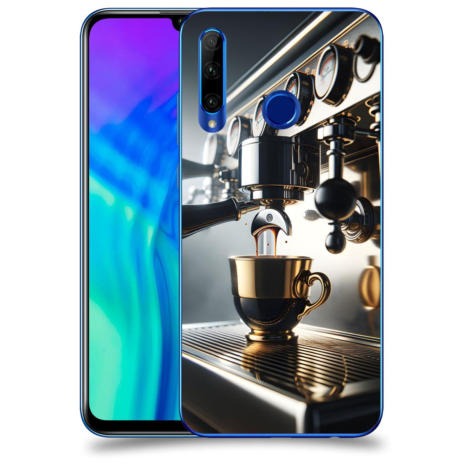 ACOVER Kryt na mobil Honor 20 Lite - Coffee maker