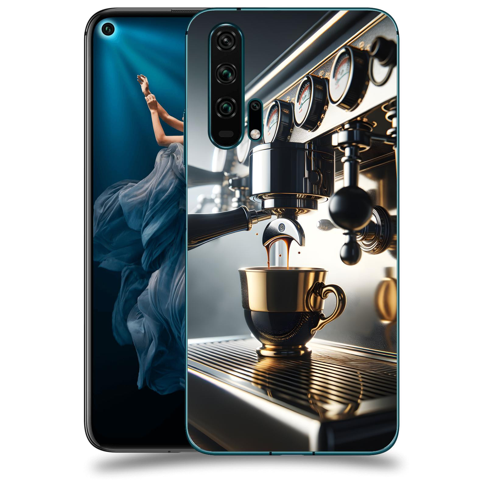 ACOVER Kryt na mobil Honor 20 Pro - Coffee maker