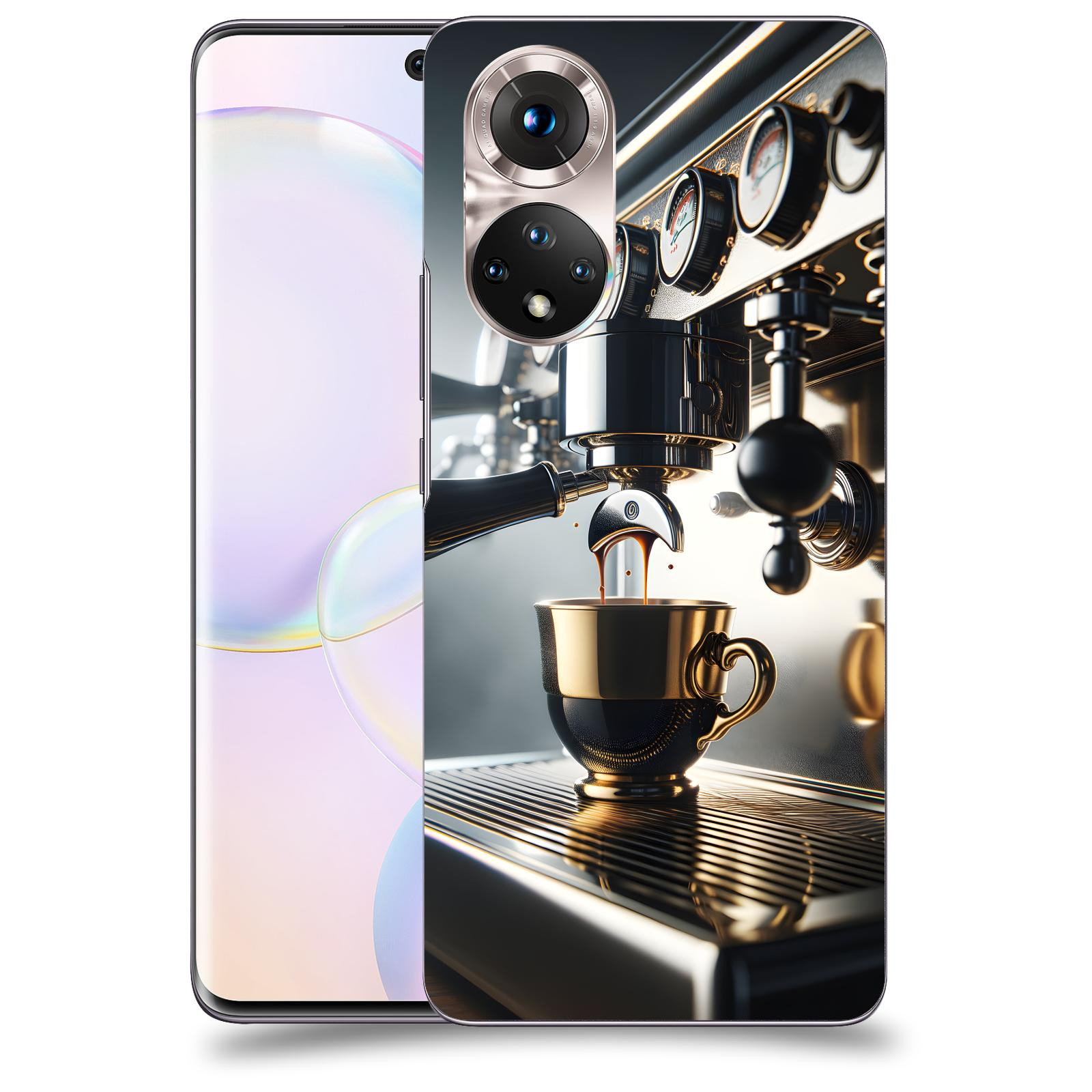 ACOVER Kryt na mobil Honor 50 5G - Coffee maker
