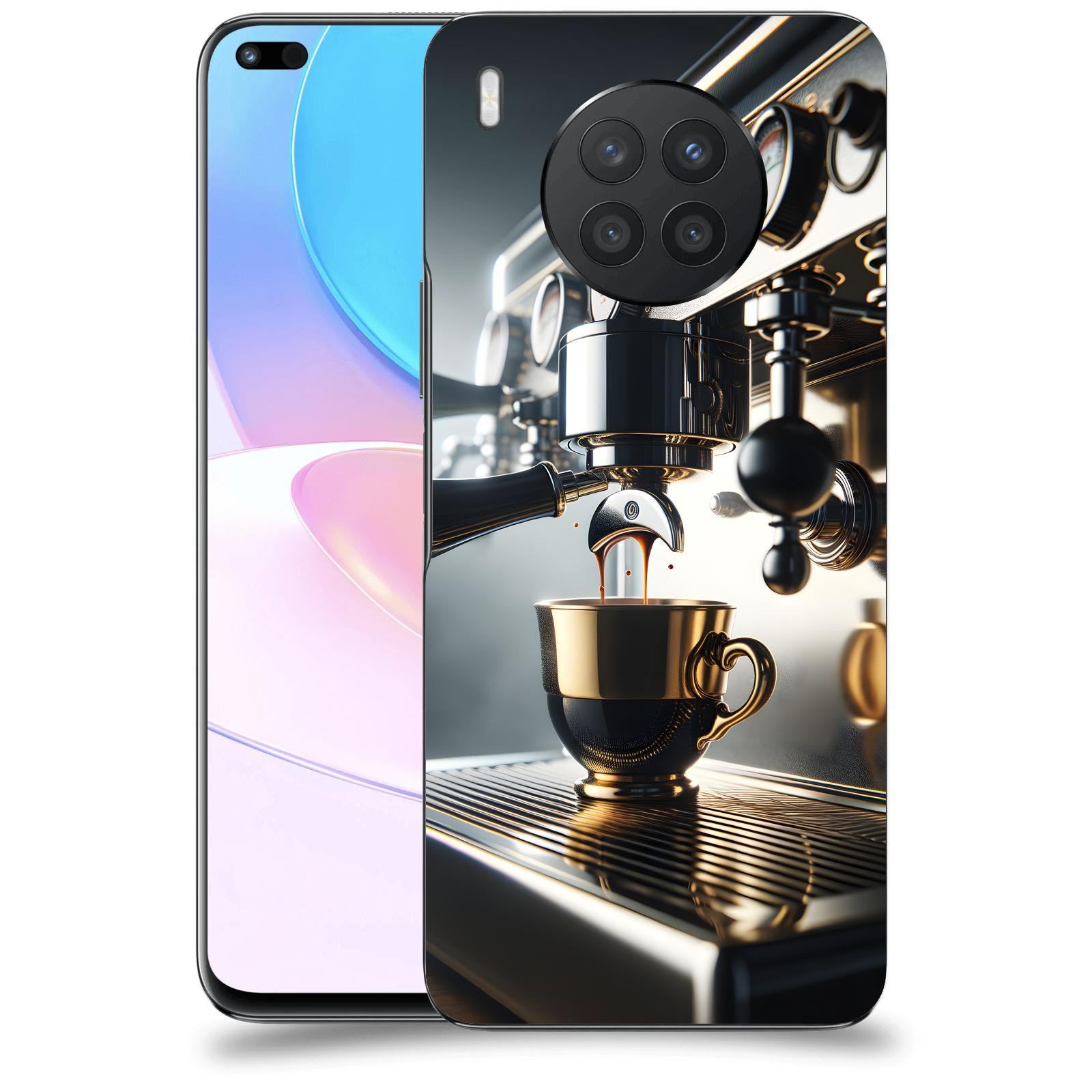 ACOVER Kryt na mobil Honor 50 Lite - Coffee maker