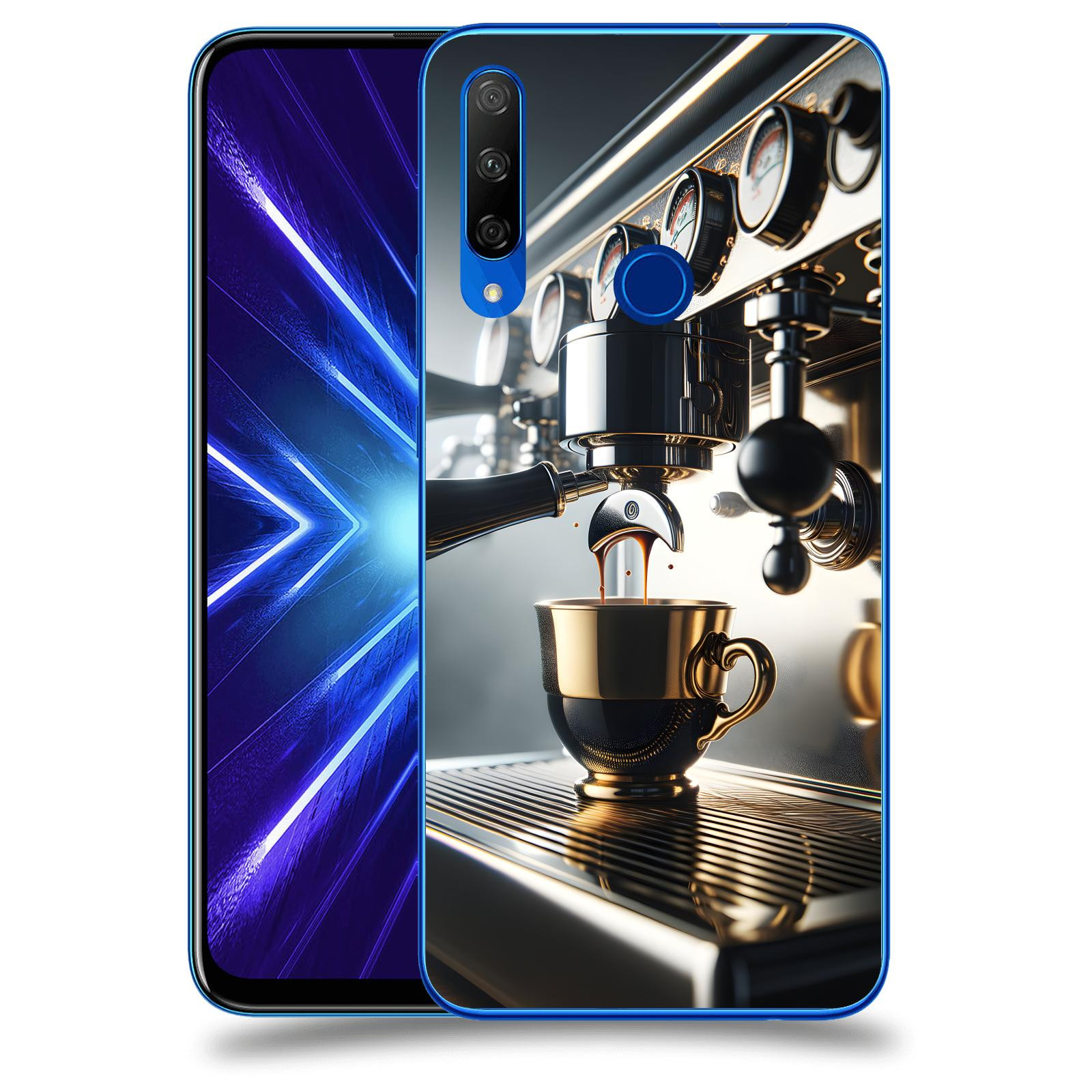 ACOVER Kryt na mobil Honor 9X - Coffee maker