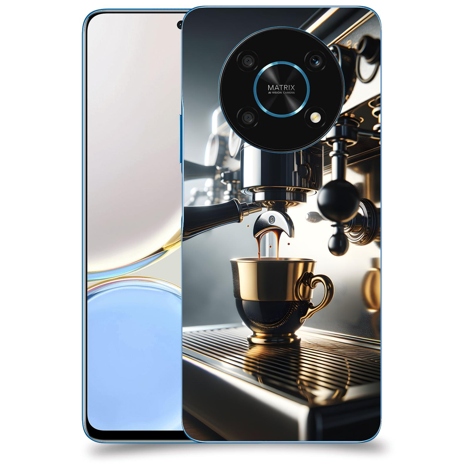 ACOVER Kryt na mobil Honor Magic 4 Lite 5G - Coffee maker