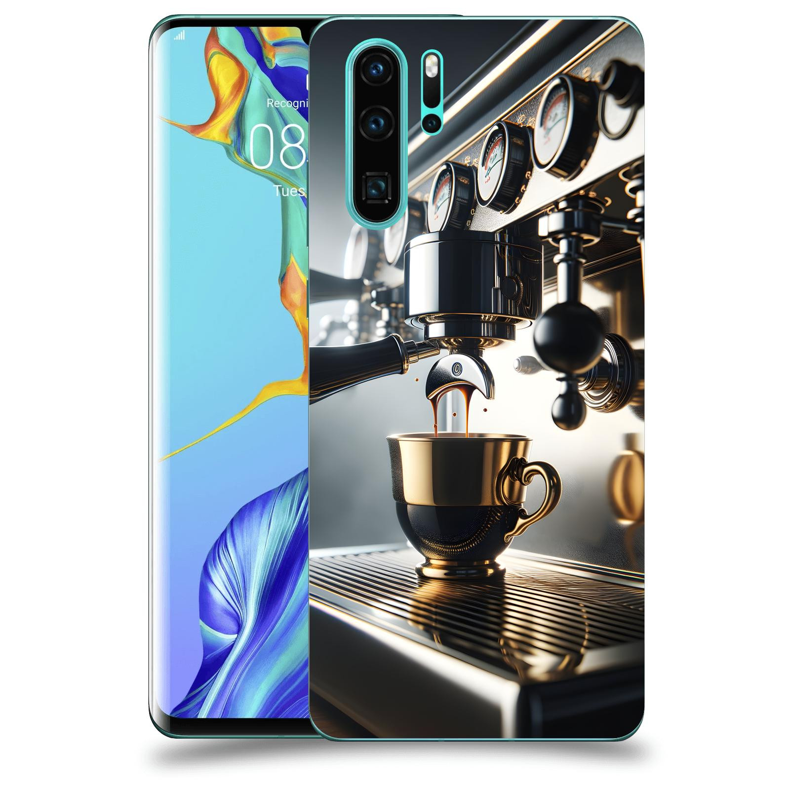 ACOVER Kryt na mobil Huawei P30 Pro - Coffee maker