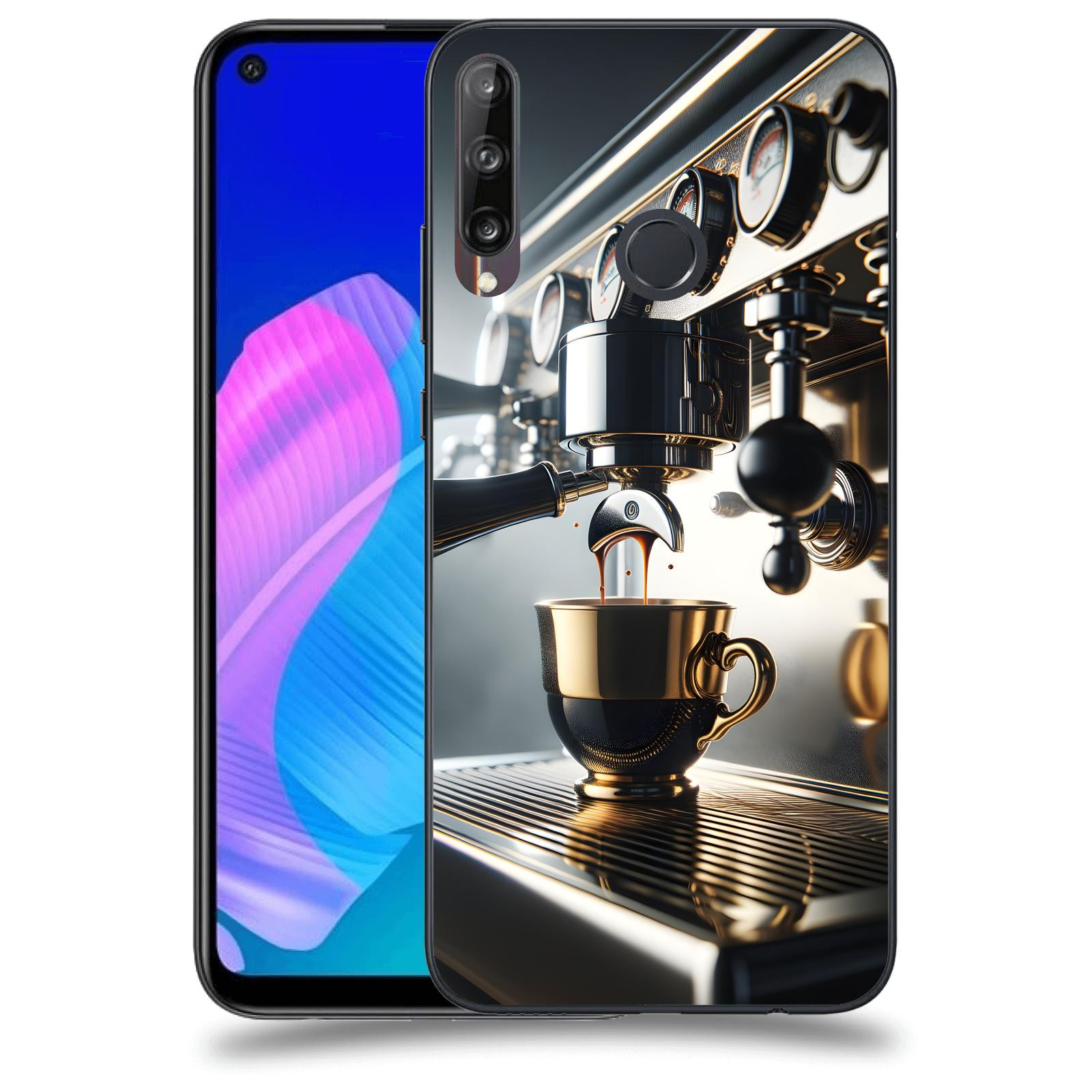 ACOVER Kryt na mobil Huawei P40 Lite E - Coffee maker