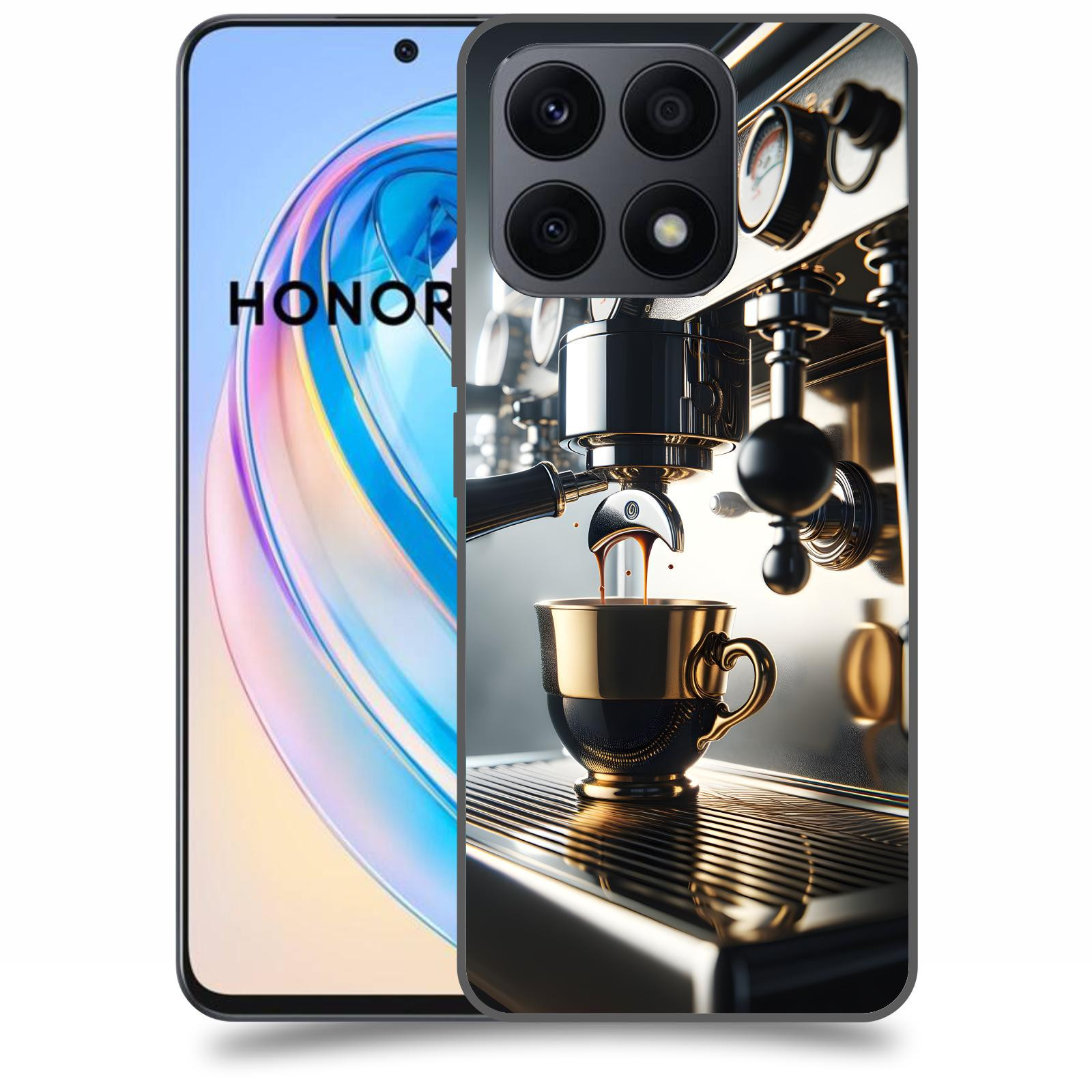 ACOVER Kryt na mobil Honor X8a - Coffee maker