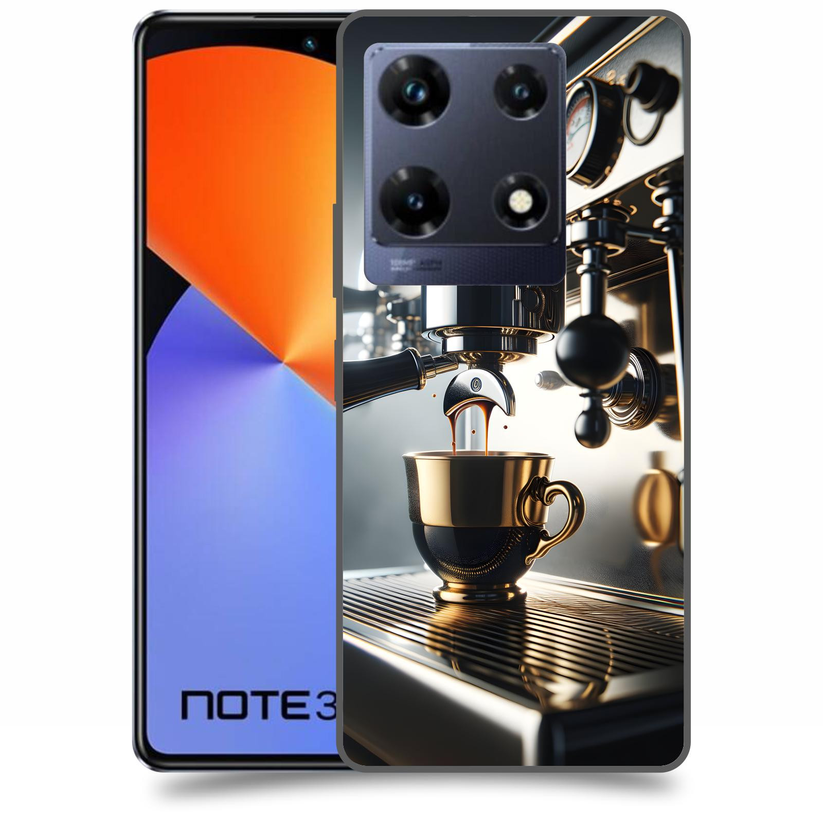 ACOVER Kryt na mobil Infinix Note 30 PRO - Coffee maker