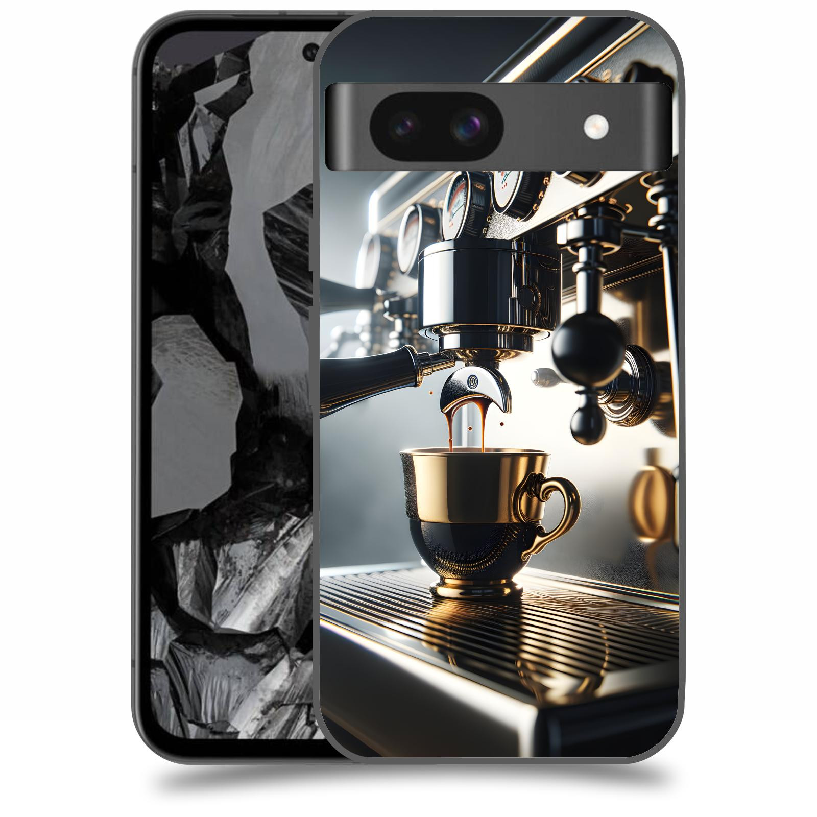 ACOVER Kryt na mobil Google Pixel 8A - Coffee maker