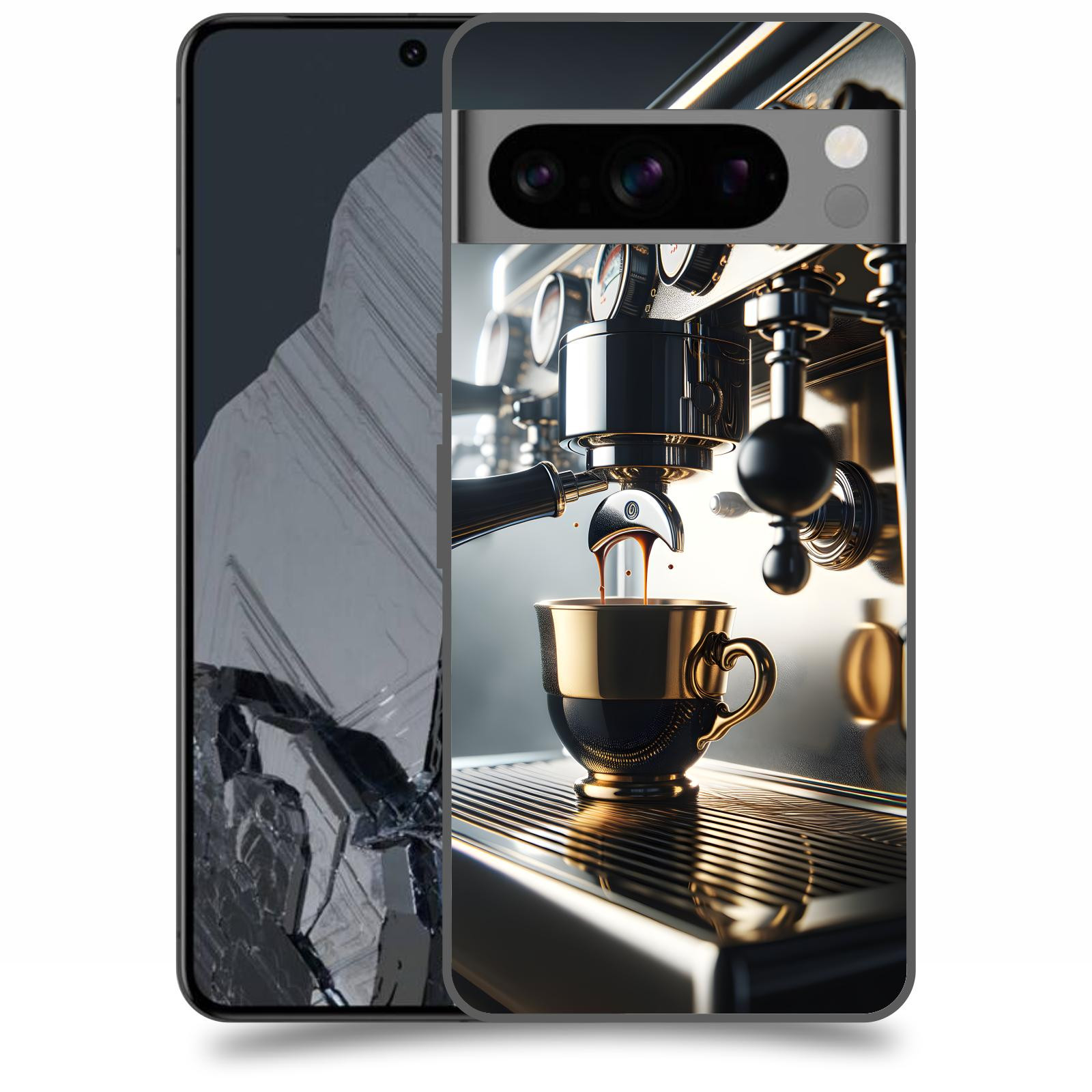 ACOVER Kryt na mobil Google Pixel 8 Pro - Coffee maker