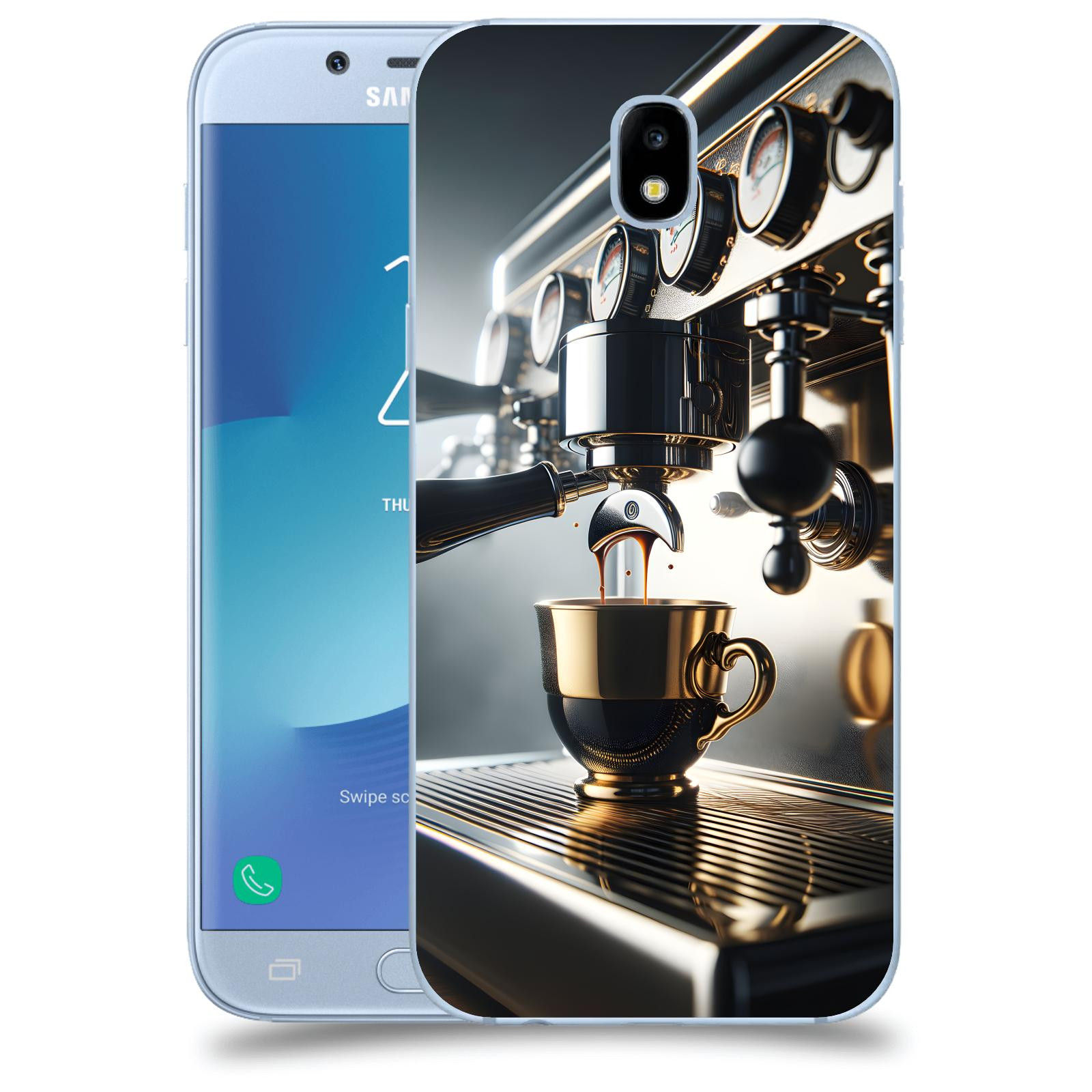 ACOVER Kryt na mobil Samsung Galaxy J5 2017 J530F - Coffee maker