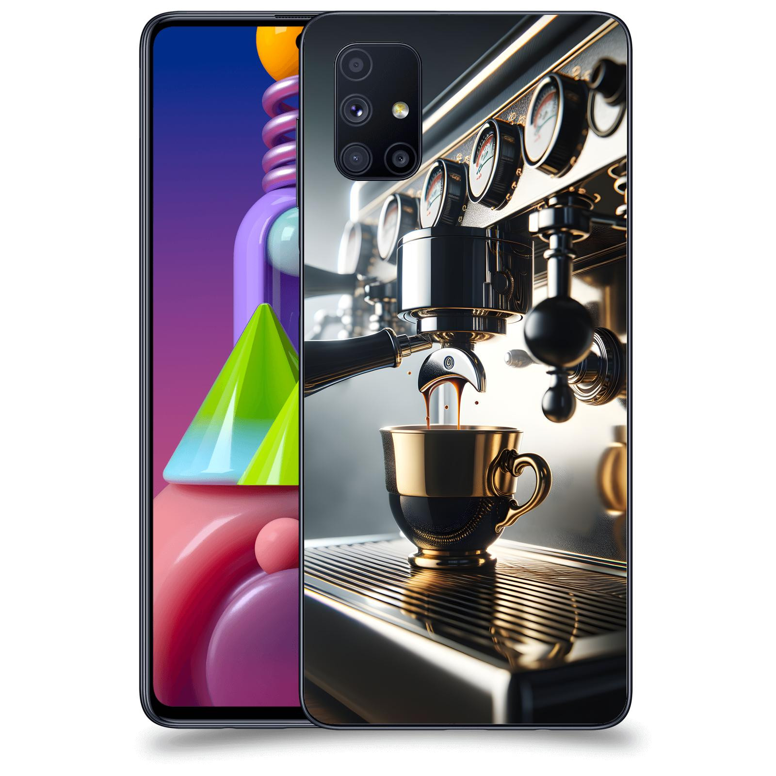 ACOVER Kryt na mobil Samsung Galaxy M51 M515F - Coffee maker