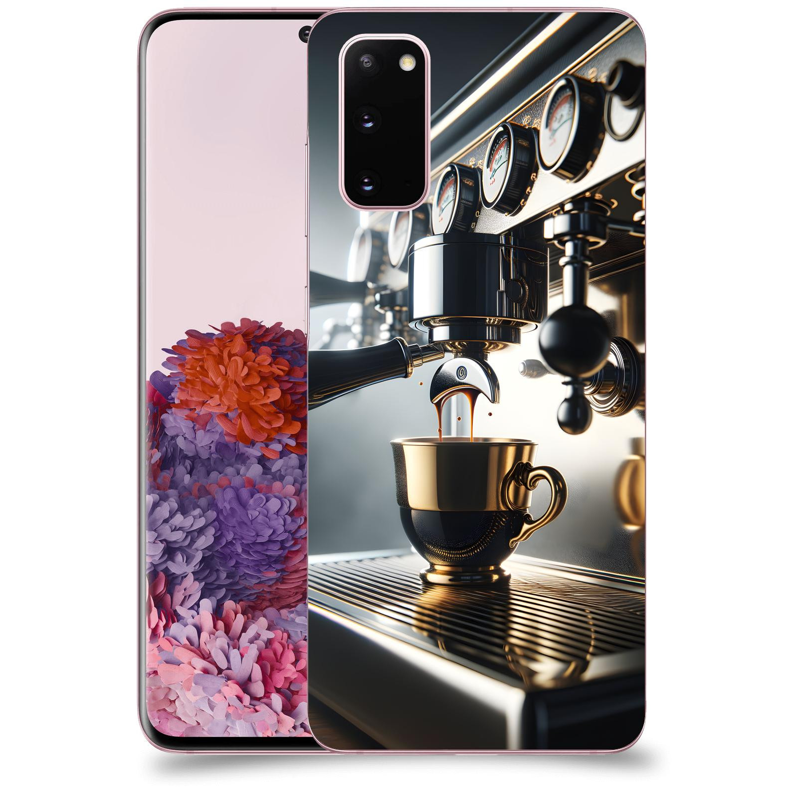 ACOVER Kryt na mobil Samsung Galaxy S20 G980F - Coffee maker