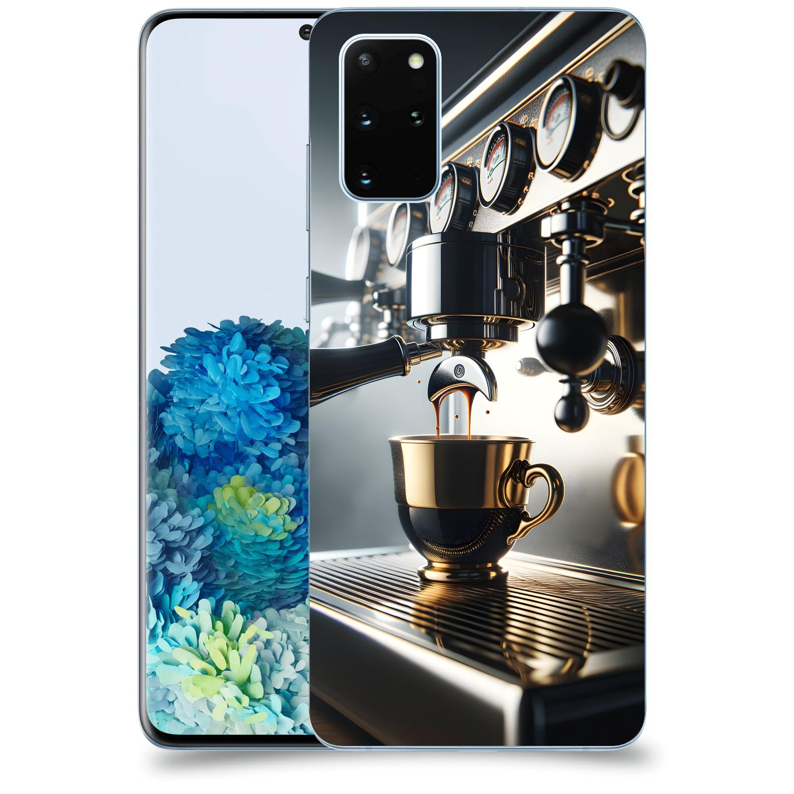 ACOVER Kryt na mobil Samsung Galaxy S20+ G985F - Coffee maker