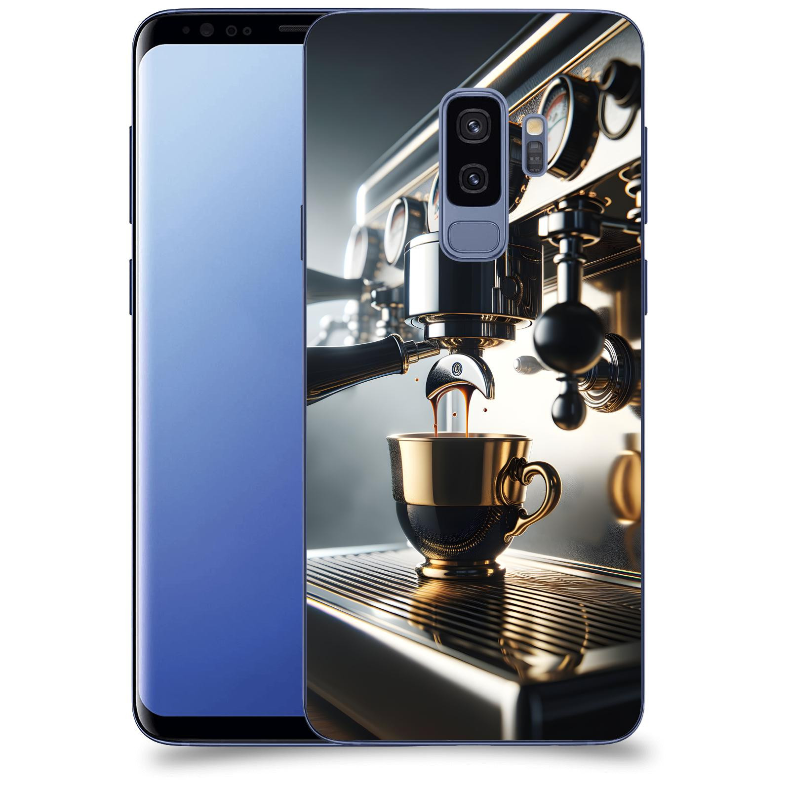 ACOVER Kryt na mobil Samsung Galaxy S9 Plus G965F - Coffee maker