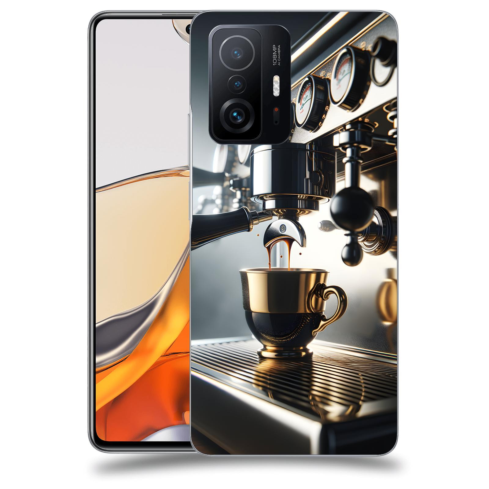 ACOVER Kryt na mobil Xiaomi 11T Pro - Coffee maker